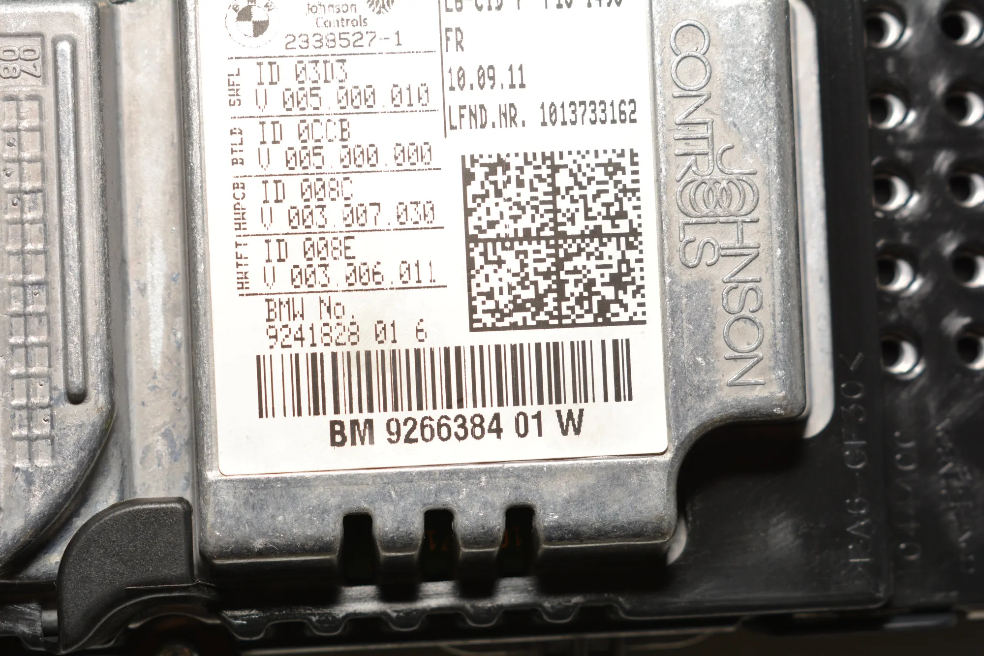 Navigation System – OEM 9266384 · BMW 5 Touring (F11) 520 d 2011 – 9
