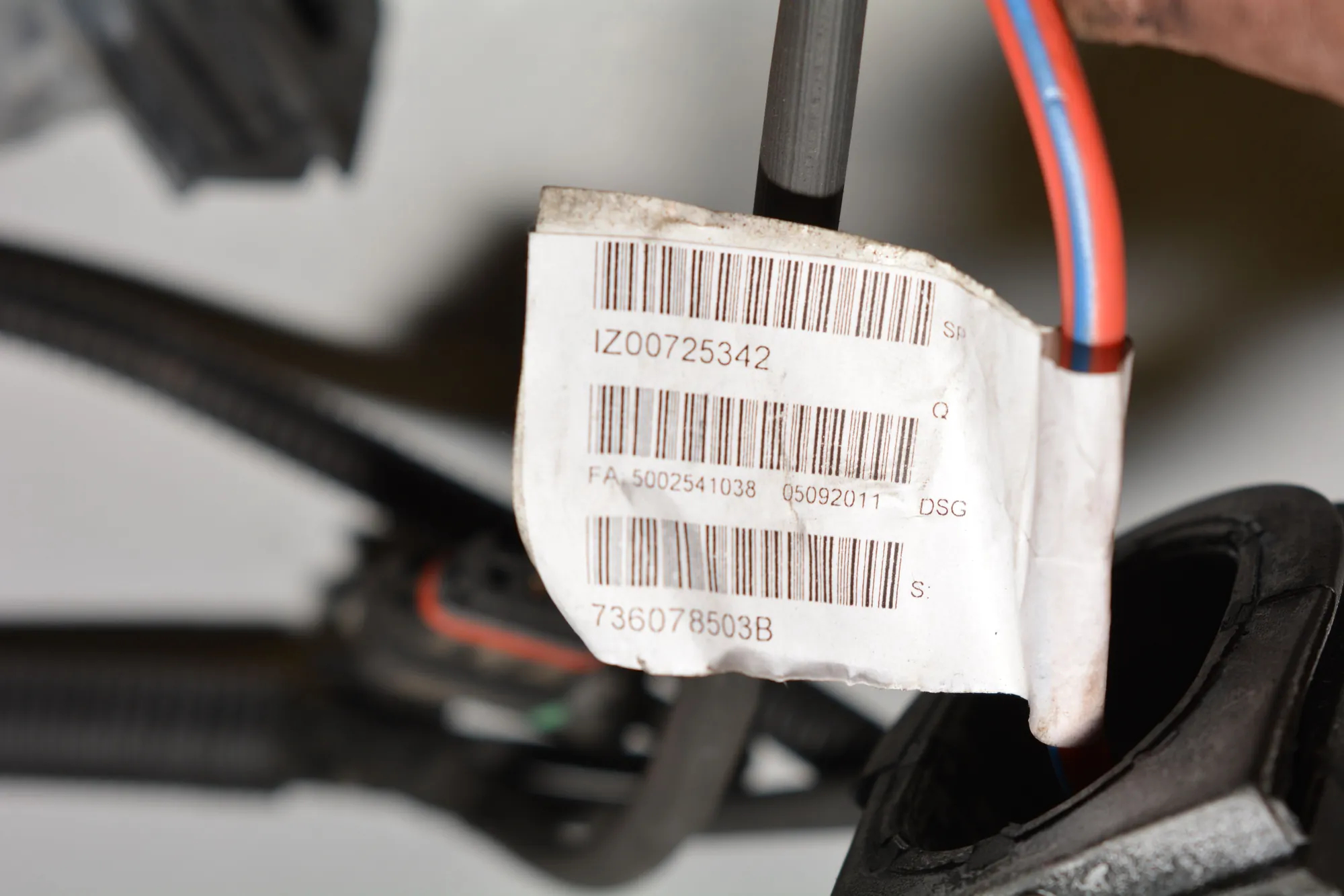 Engine Cable Harness – OEM 7360785 · BMW 5 Touring (F11) 520 d 2011 – 5