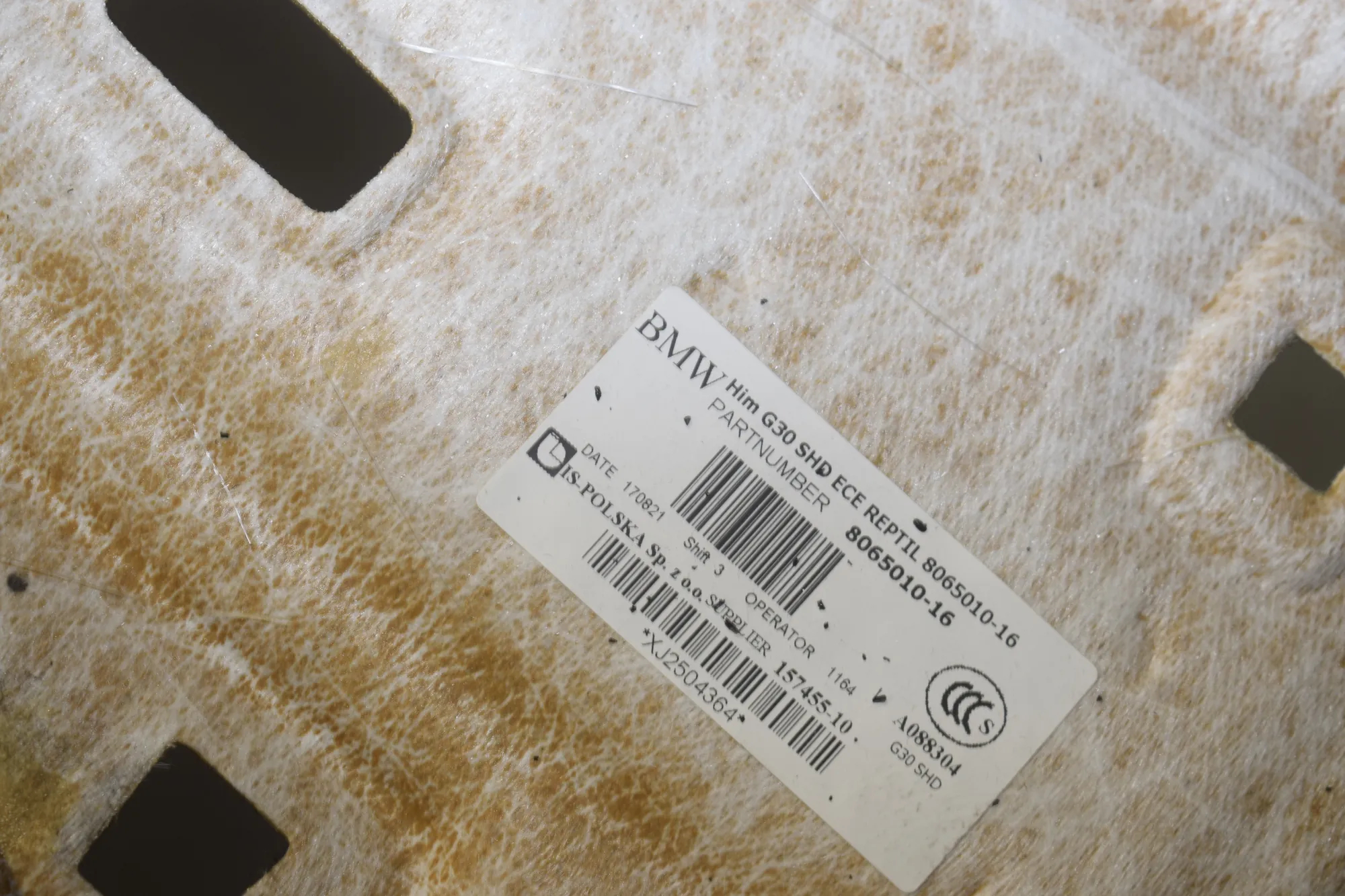 Roof Headliner – OEM 8065010 · BMW 5 (G30) (2016 - -) M 550 d xDrive 2017 – 6
