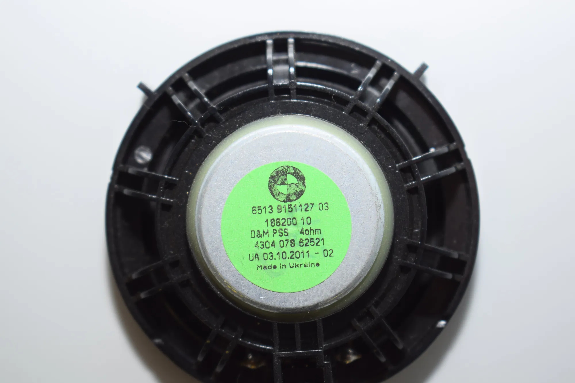 Dashboard Speaker – OEM 9151127 · BMW 5 (F10) 520 d 2011 – 3