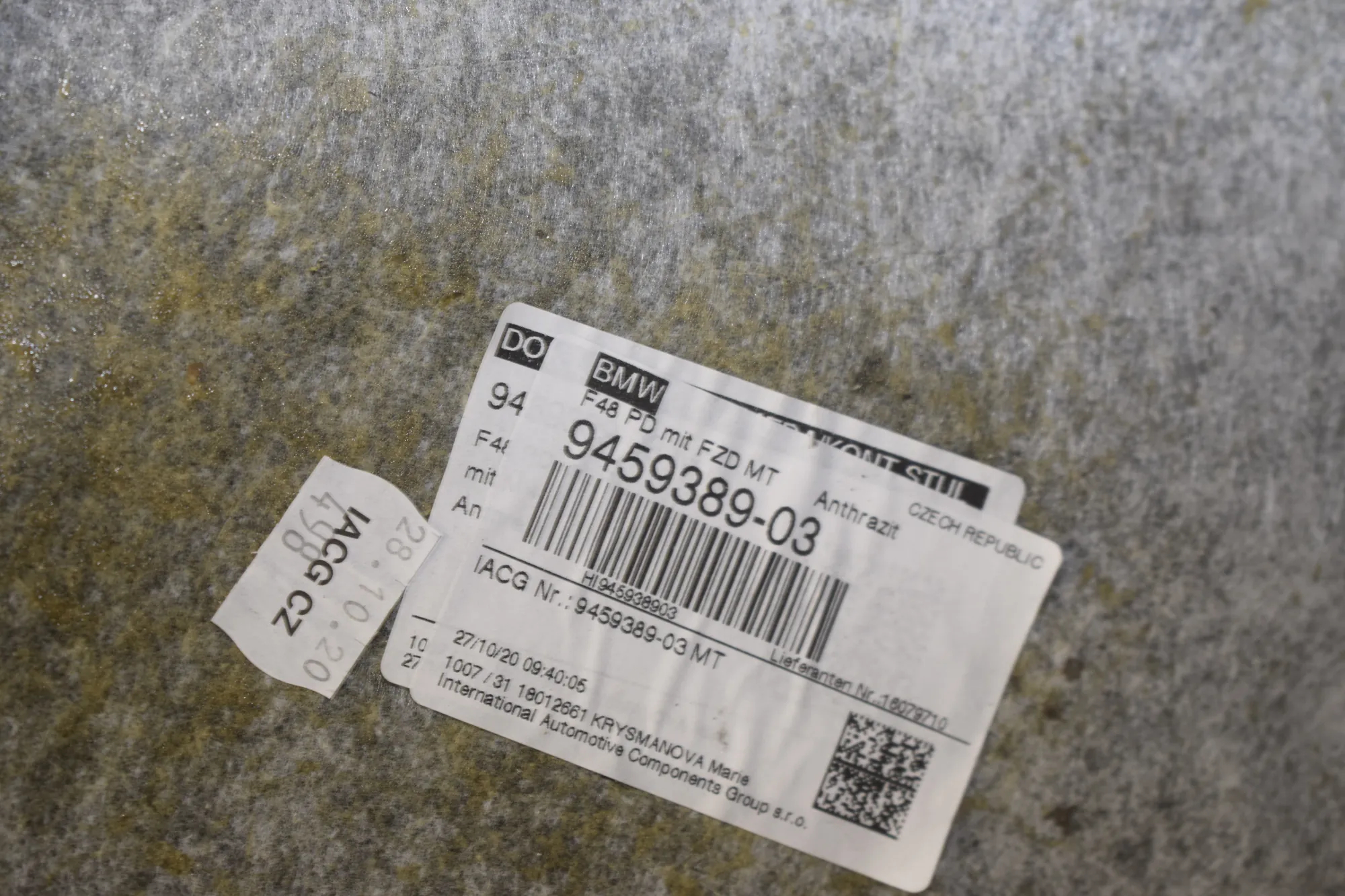 Roof Headliner – OEM 9459389 · BMW X1 (F48) xDrive 25 i 2020 – 4