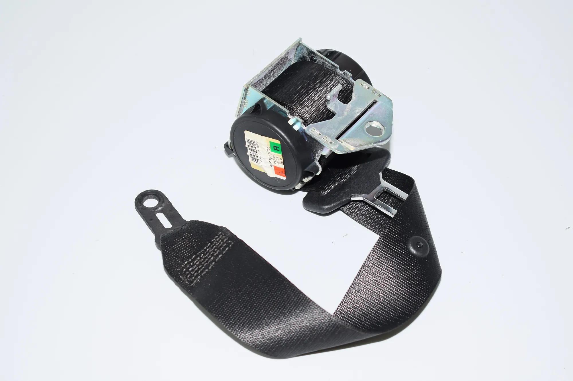 Rear Left Seatbelt – OEM 9139832 · BMW 1 (E81) 123 d 2009 – 3