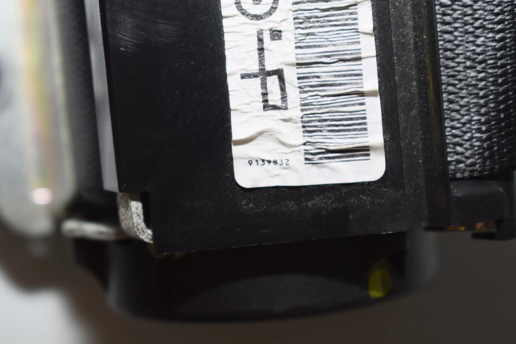 Rear Right Seatbelt – OEM 9139832 · BMW 1 (E81) 123 d 2009 – 4