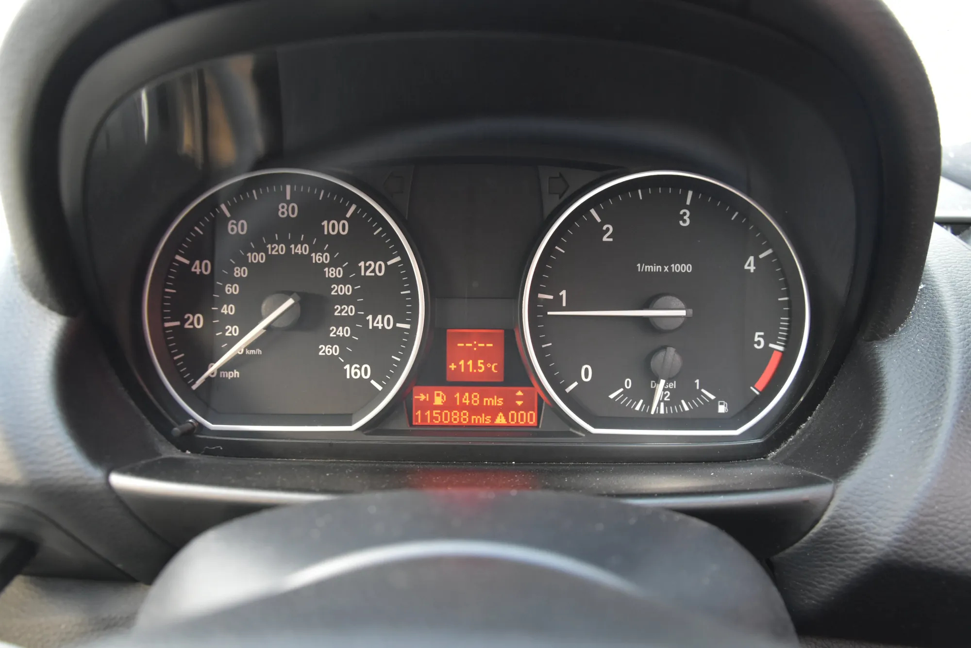 Instrument Cluster Speedometer – OEM 9187051 · BMW 1 (E81) 123 d 2009 – 6