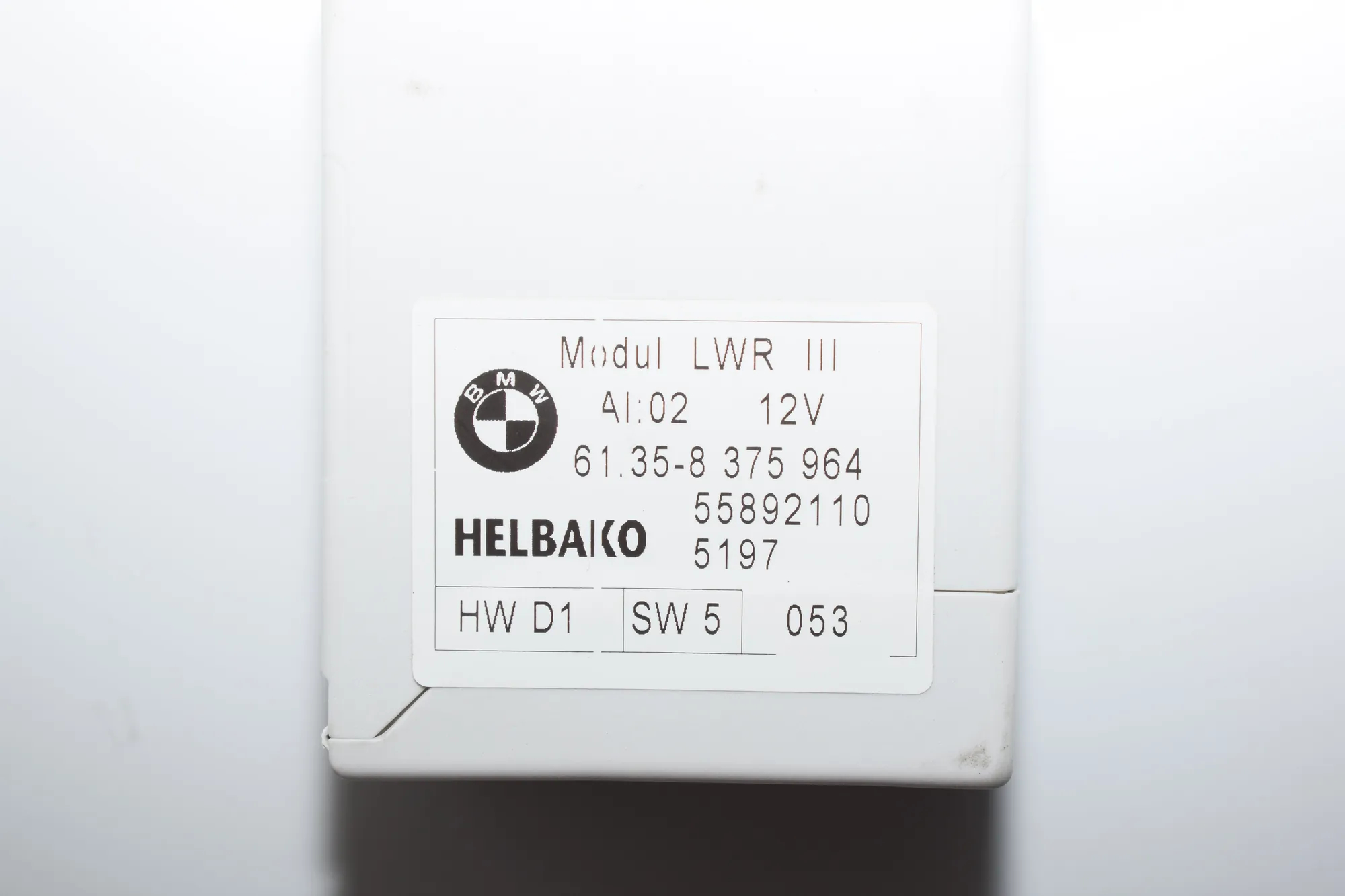 Headlight Control Unit – OEM 8375964 · BMW 5 Touring (E39) 530 d 2003 – 4