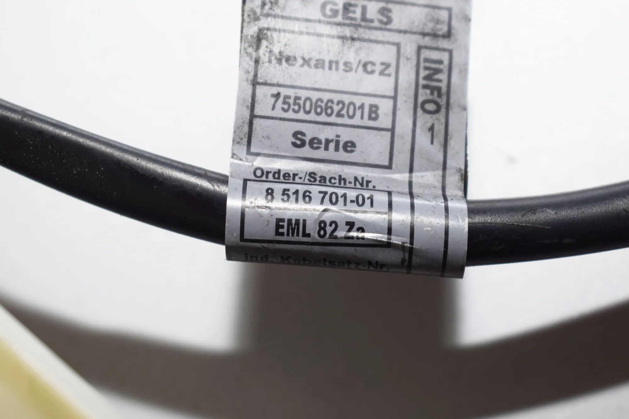 Cable Harness – OEM 8516701 · BMW 5 (F10) 535 d 2011 – 6