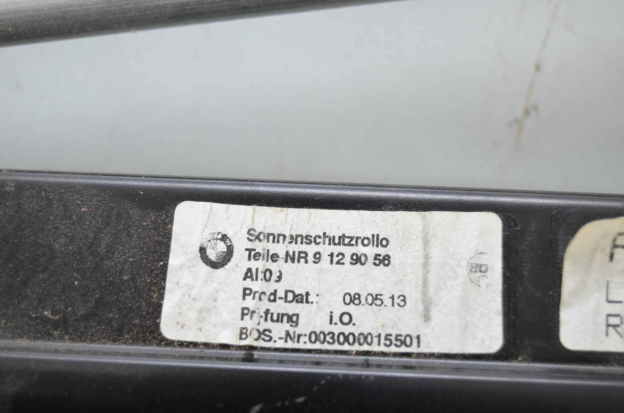 Boot Sliding Parcel Shelf – OEM 51469129056 · BMW 7 (F01, F02) BMW 7 (F01, F02) 740 i, Li 2011 – 4