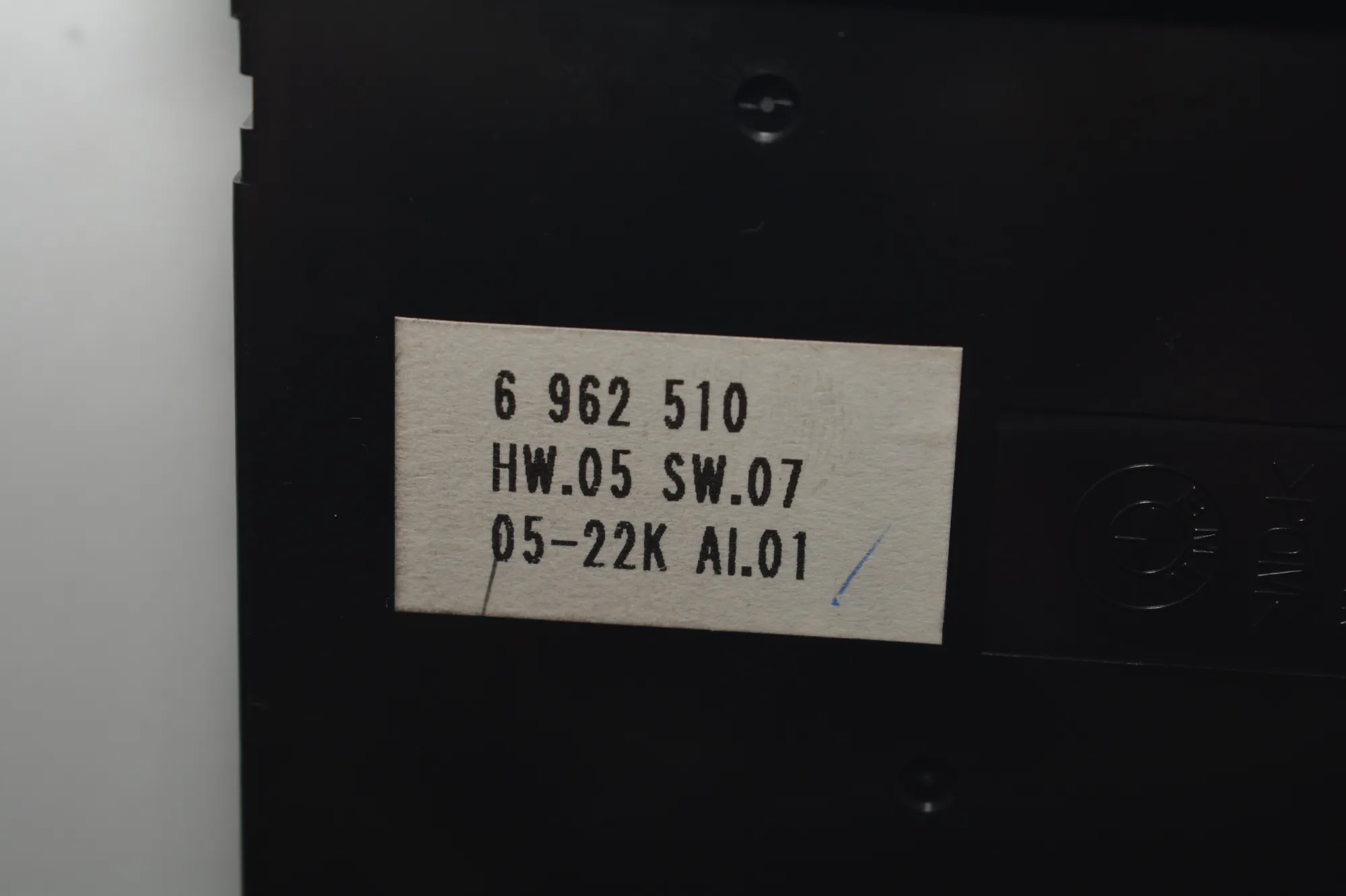 Front Left Door Window Switch – OEM 6962510 · BMW X5 (E53) 3.0 d 2005 – 4