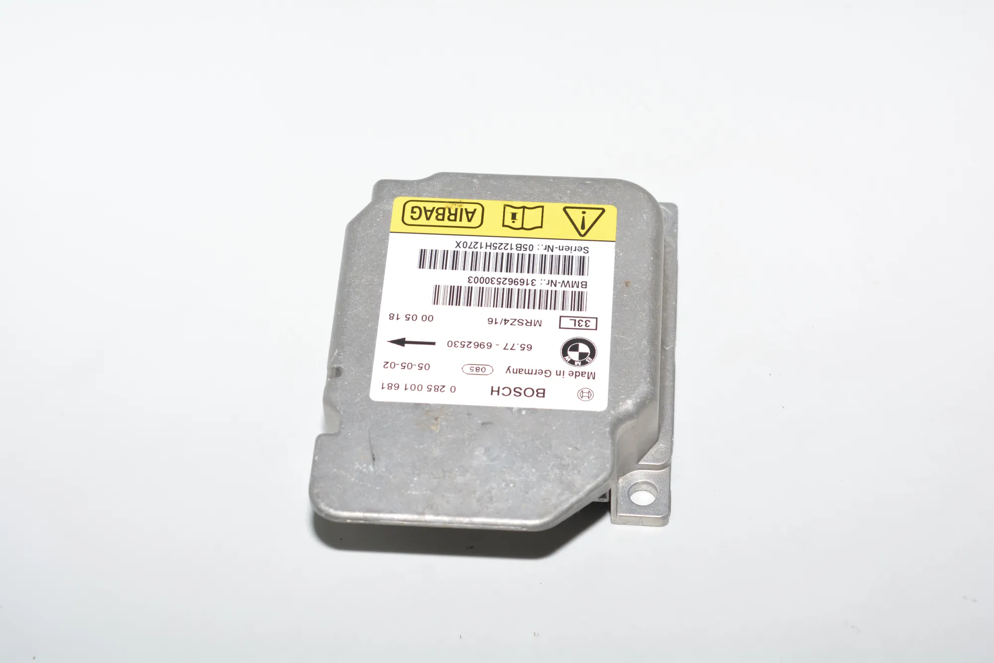 SRS Control Unit – OEM 6962530 · BMW X5 (E53) 3.0 d 2005