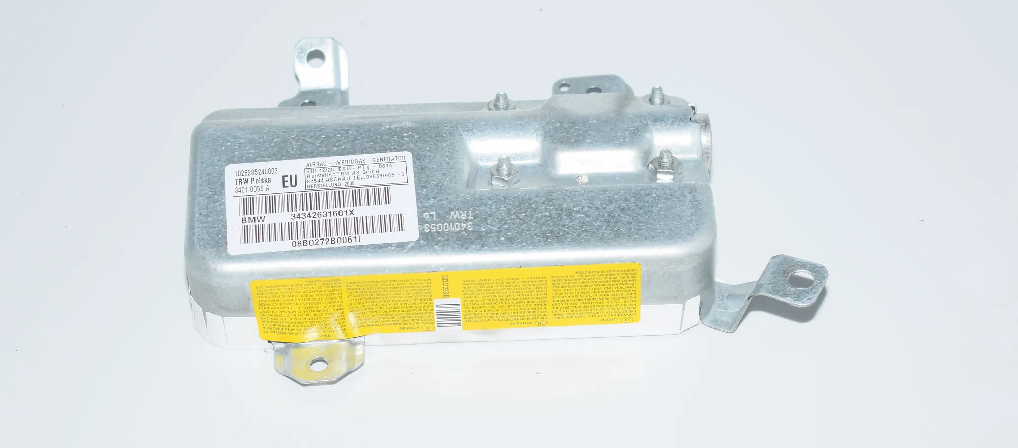 Front Right Door Safety Bag SRS – OEM 3426316 · BMW X3 (E83) xDrive 20 d 2008 – 2