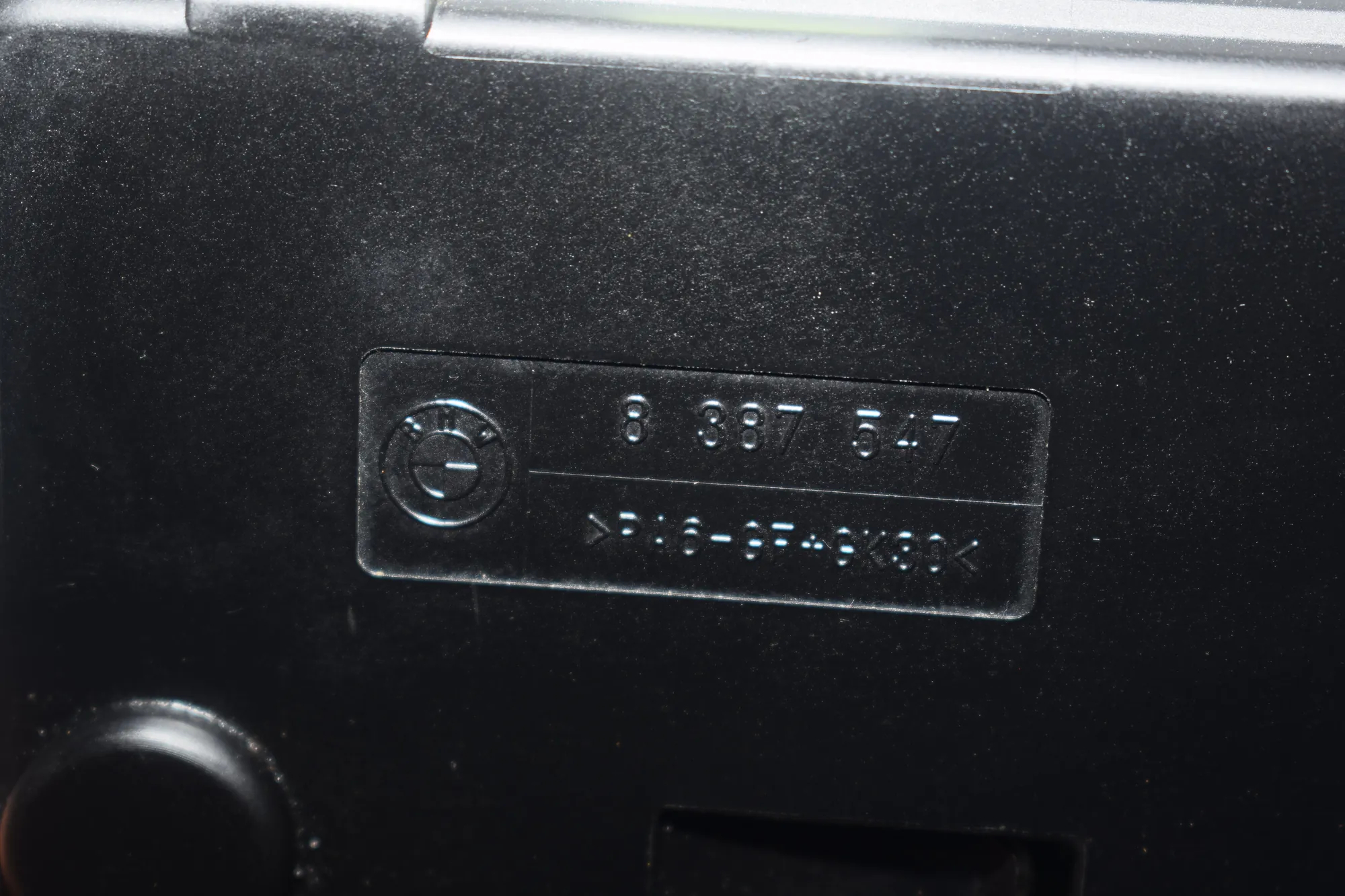 Other Control Units – OEM 8387547 · BMW X3 (E83) xDrive 20 d 2008 – 4