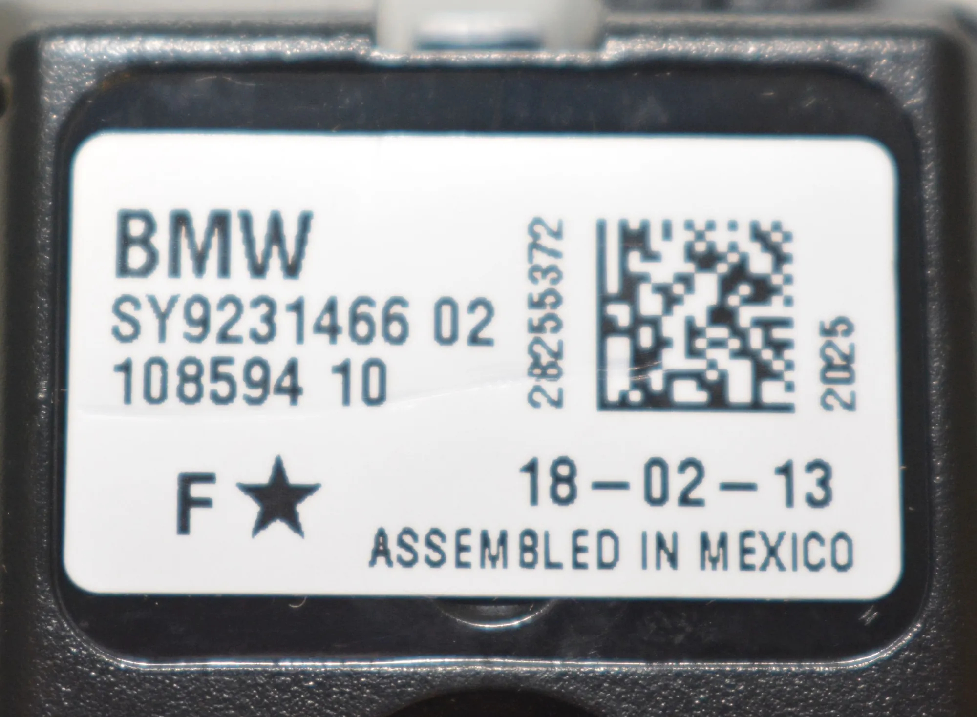 Antenna – OEM 9231466 · BMW 3 (F30, F80) 328 i xDrive 2013 – 4