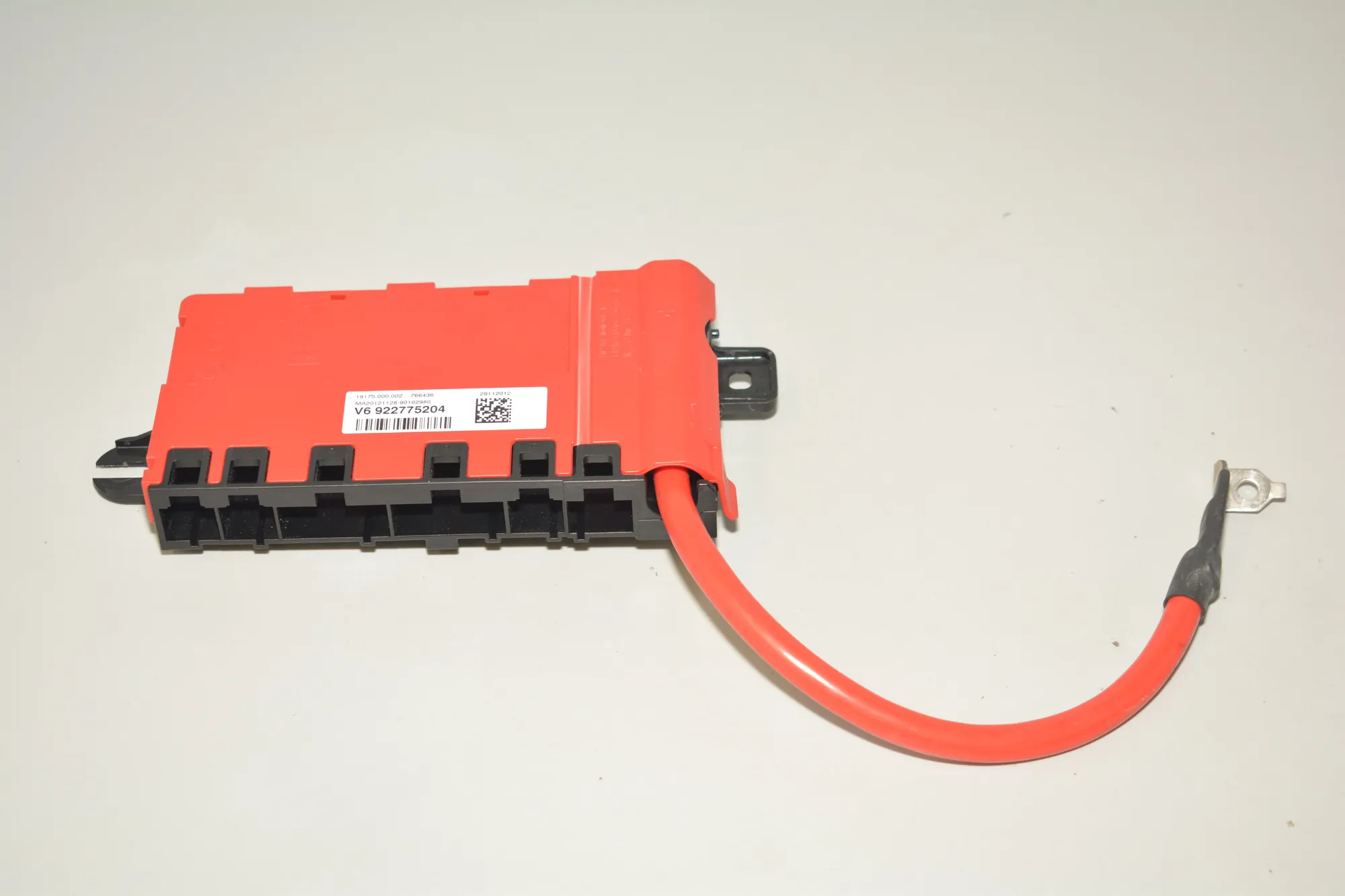 Positive Battery Cable – OEM 9227752 · BMW 3 (F30, F80) 328 i xDrive 2013