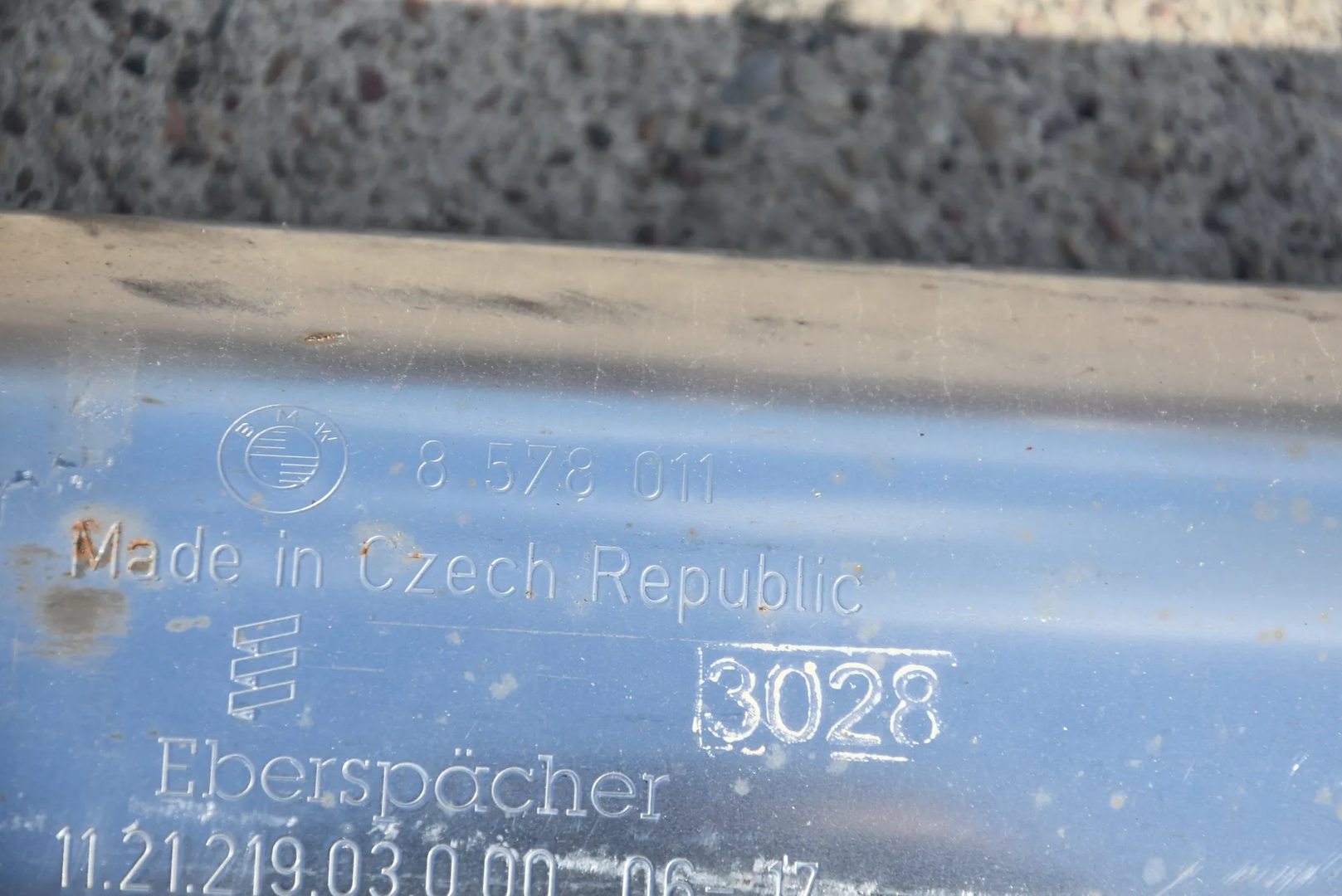 Exhaust – OEM 8515027 · BMW 3 Touring (F31) 320 d xDrive 2017 – 4