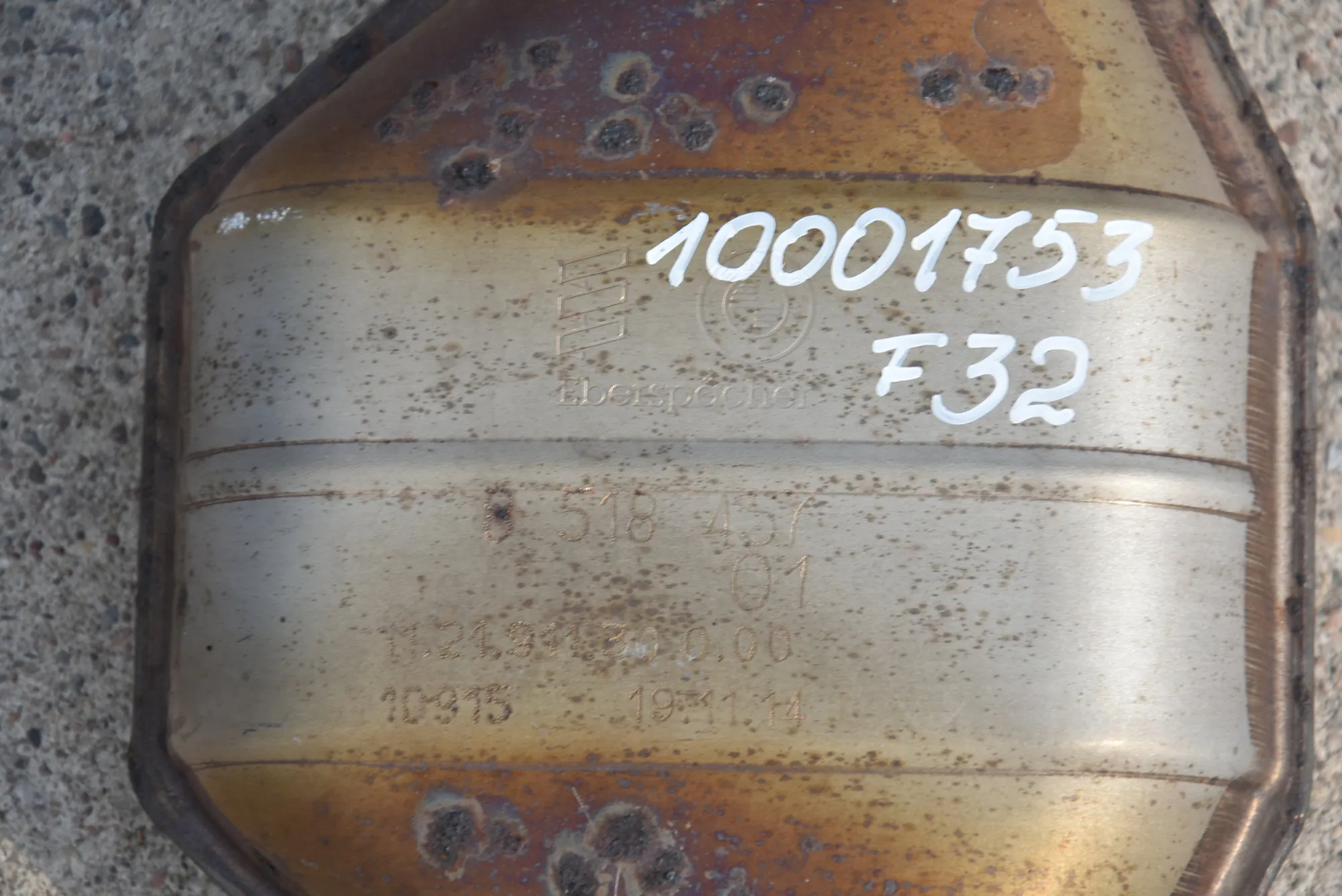 Exhaust – OEM 8518457 · BMW 4 Coupe (F32, F82) 435 d xDrive 2014 – 5