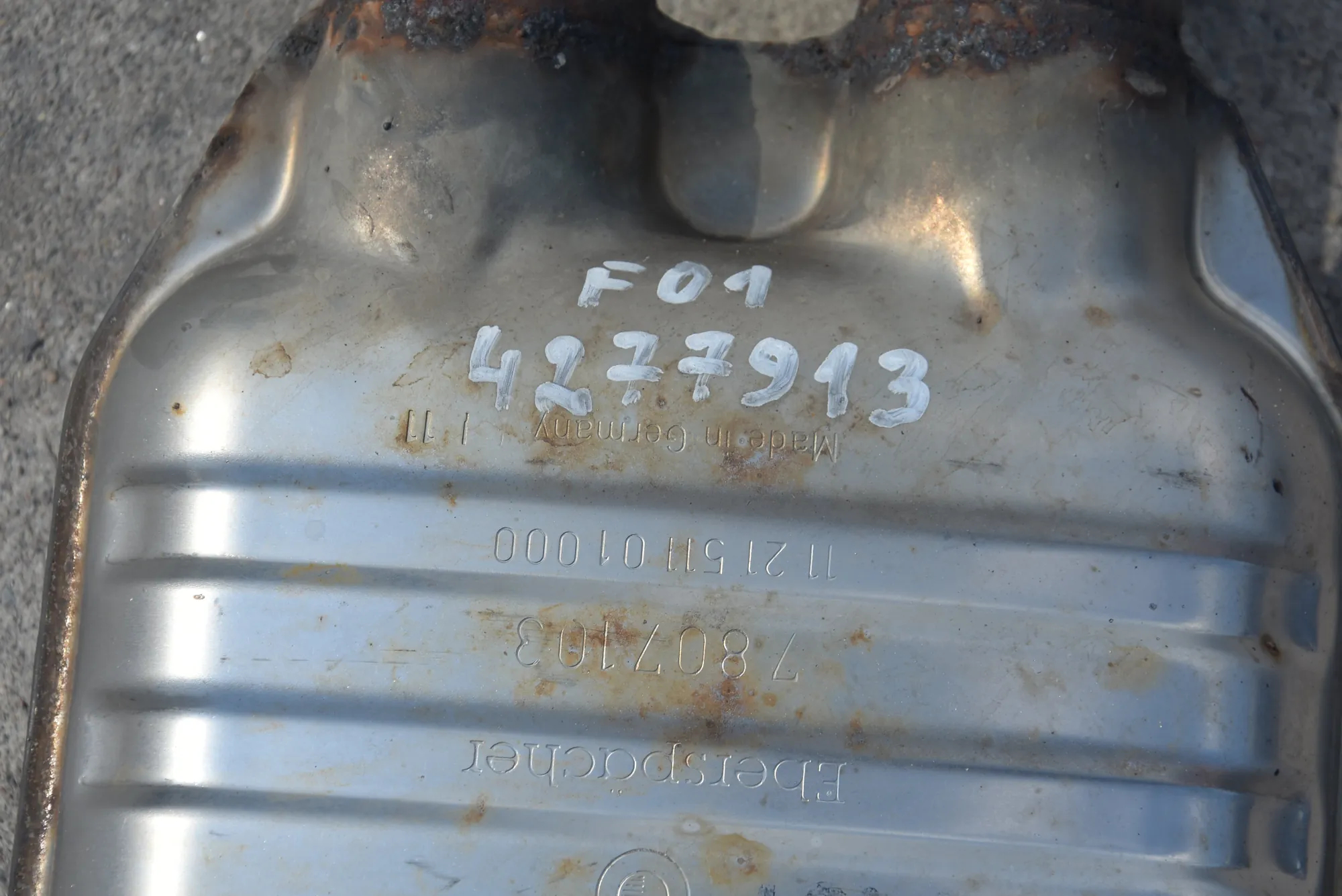 Exhaust – OEM 7807103 · BMW 7 (F01, F02) 730 d 2011 – 4