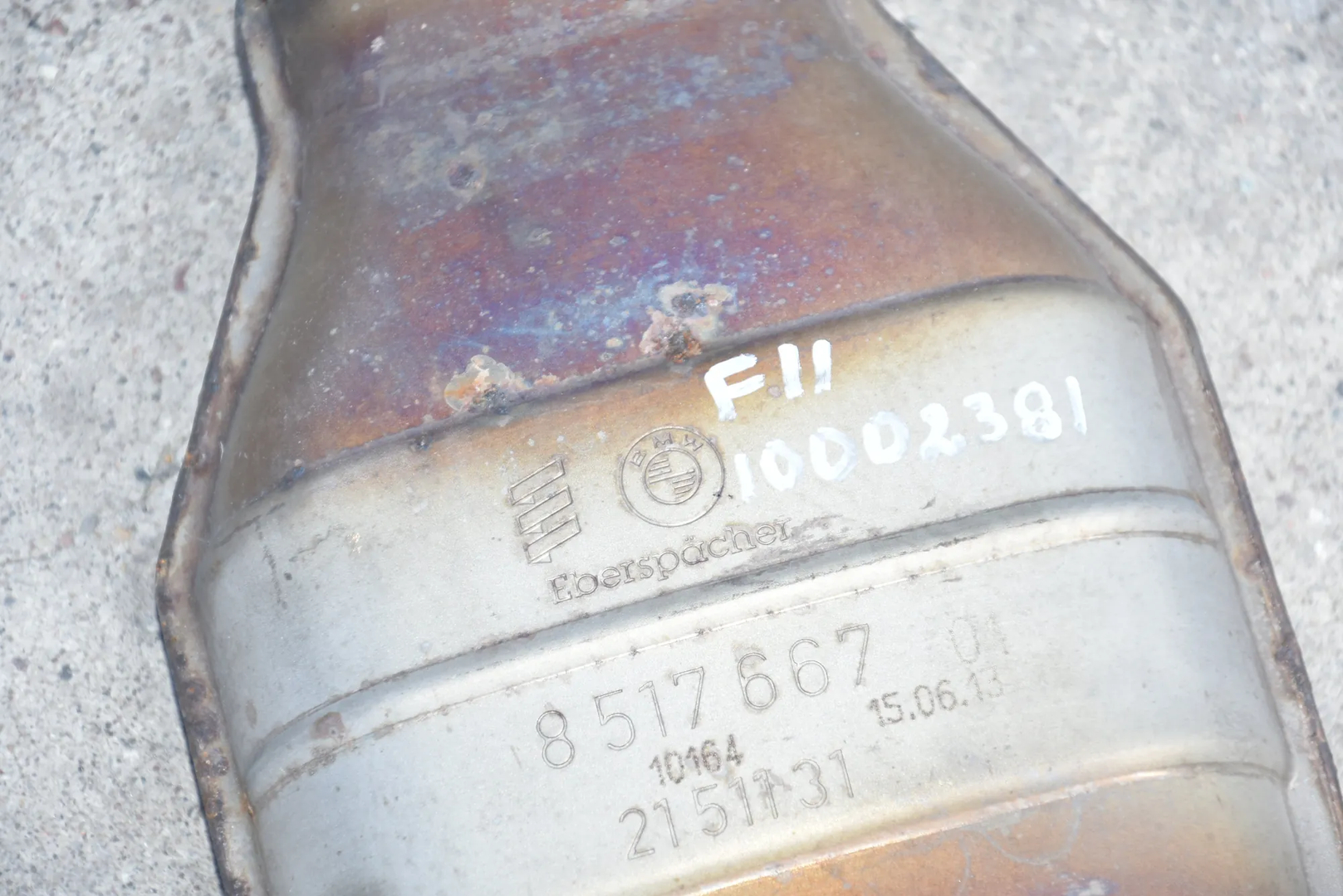Exhaust – OEM 8517667 · BMW 5 Touring (F11) 530 d 2013 – 4