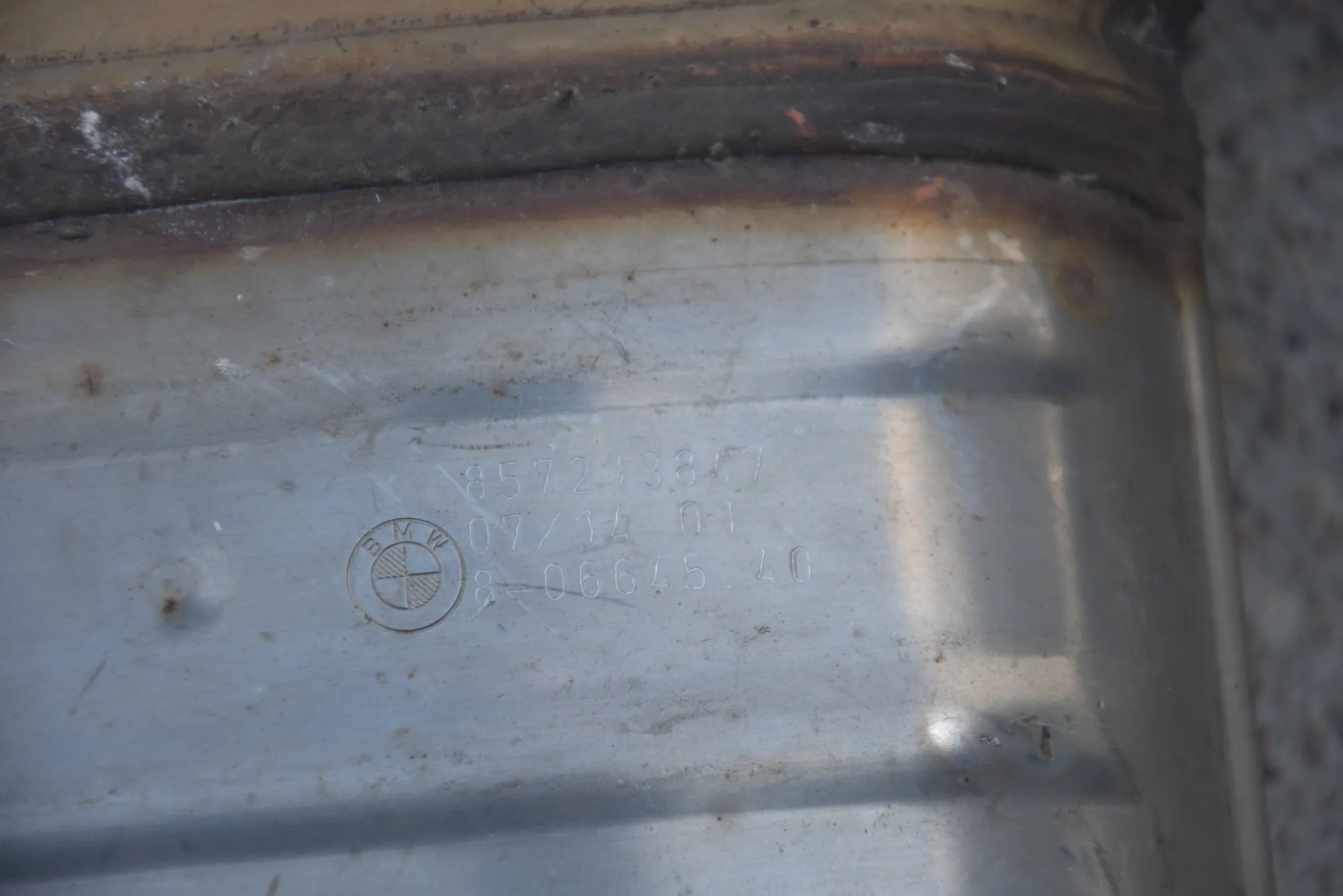 Exhaust – OEM 8572138 · BMW X5 (F15, F85) BMW X5 (F15, F85) xDrive 40 d 2013 – 6