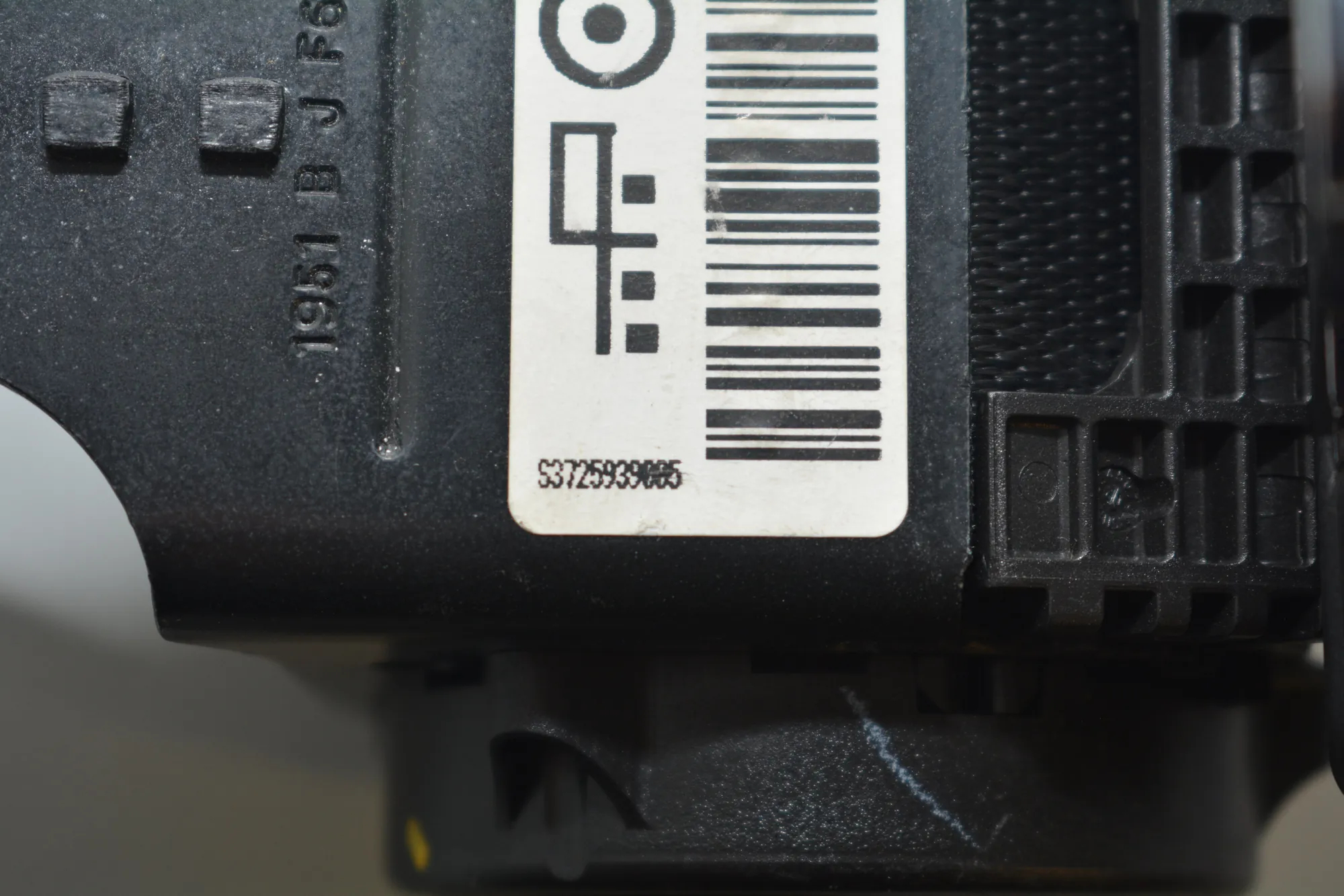 Rear Left Seatbelt – OEM 7259390 · BMW 3 (F30, F80) 328 i xDrive 2013 – 5