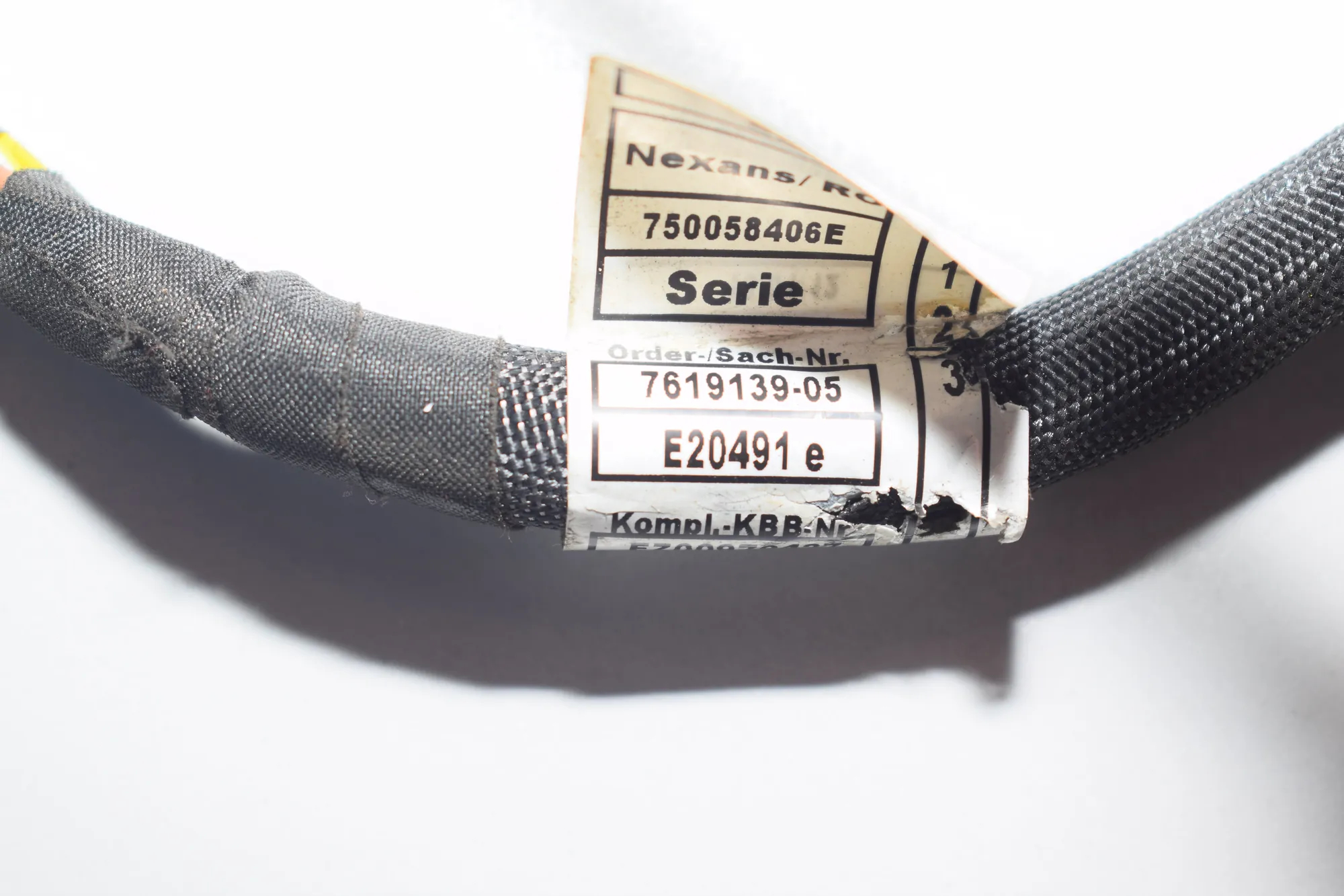 Engine Cable Harness – OEM 7619139 · BMW 3 (F30, F80) 328 i 2012 – 6