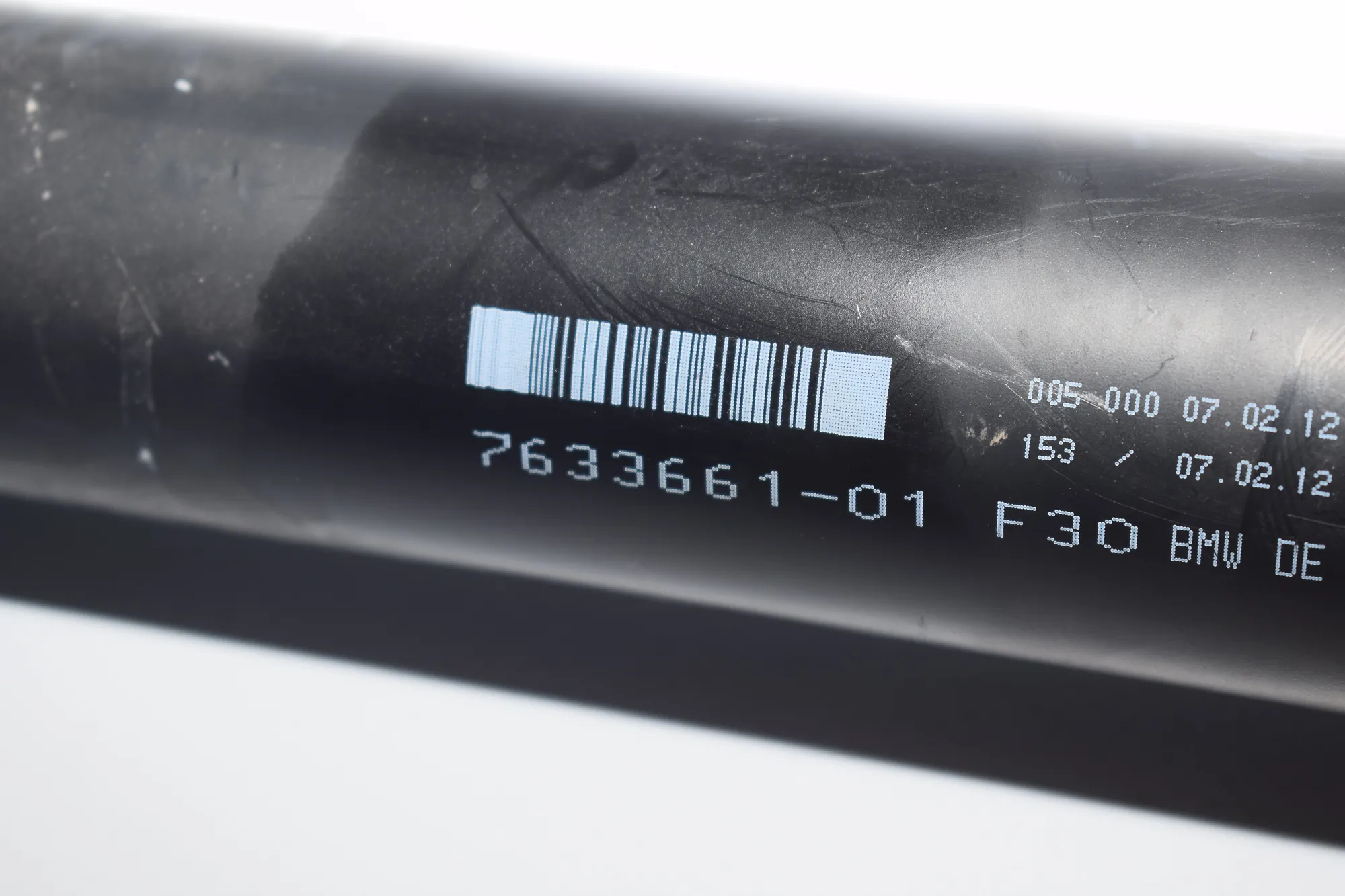 Propshaft Cardan – OEM 7633661 · BMW 3 (F30, F80) 328 i 2012 – 4
