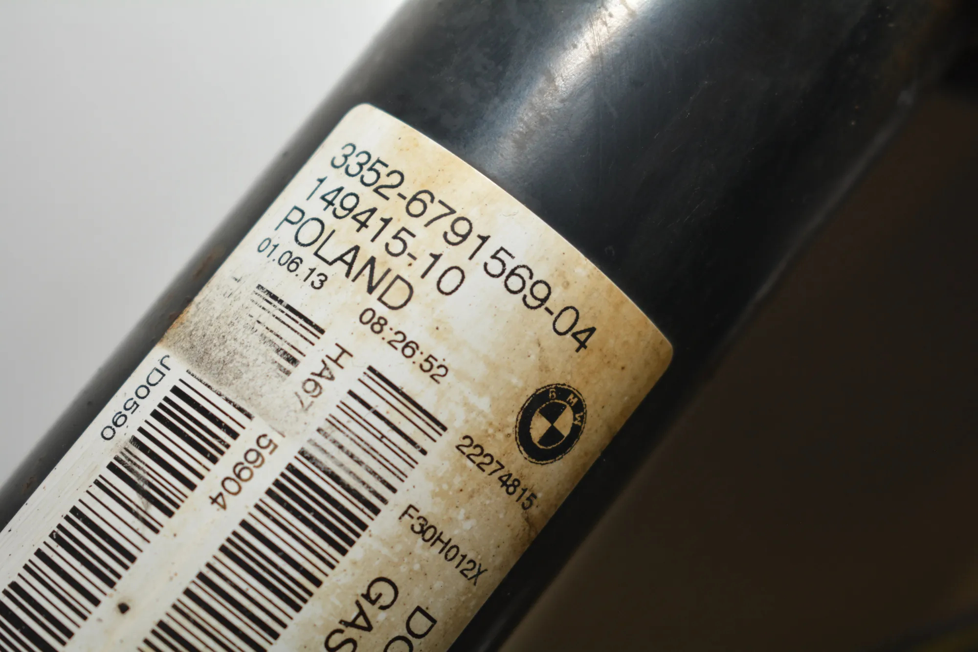 Rear Left Shock Absorber – OEM 6791706 · BMW 3 (F30, F80) 330 d xDrive 2013 – 5