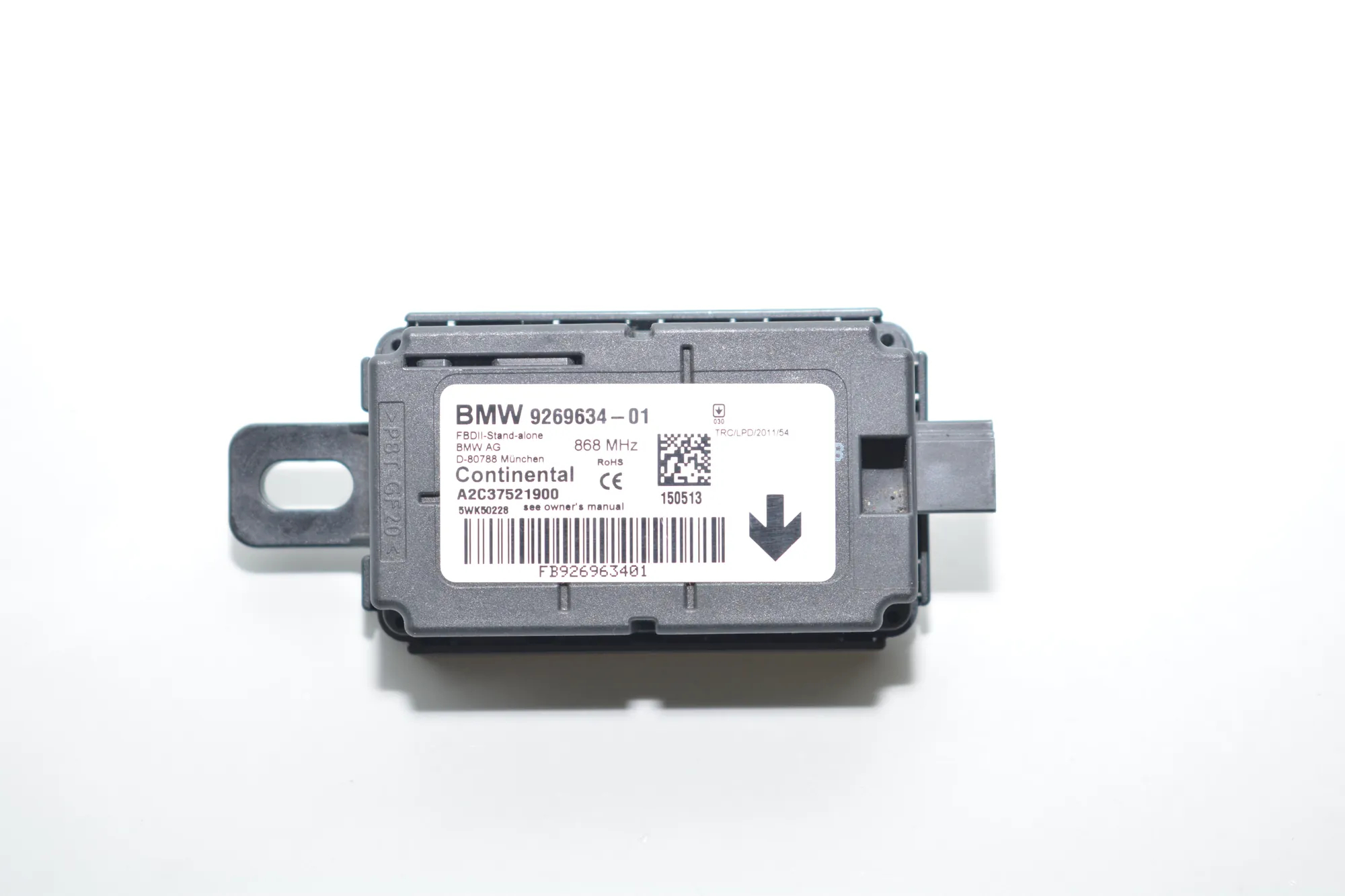 Alarm Signal Control Unit – OEM 9269634 · BMW 3 (F30, F80) 330 d xDrive 2013