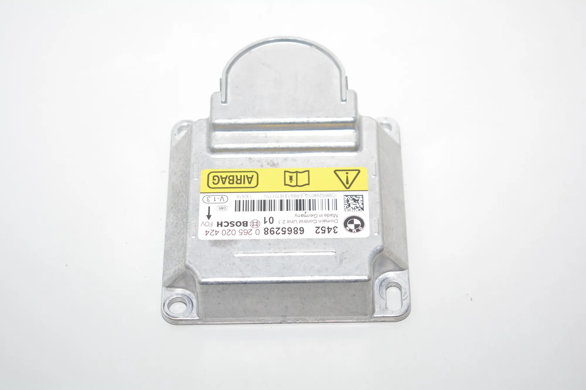 SRS Control Unit – OEM 6865298 · BMW 3 (F30, F80) 330 d xDrive 2013