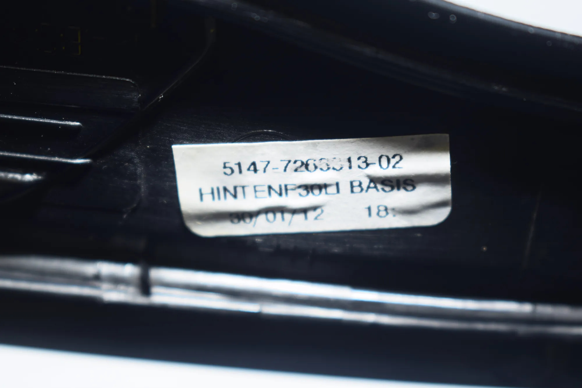 Door Sill Trim Kit – OEM 7263314 · BMW 3 (F30, F80) 328 i 2012 – 4
