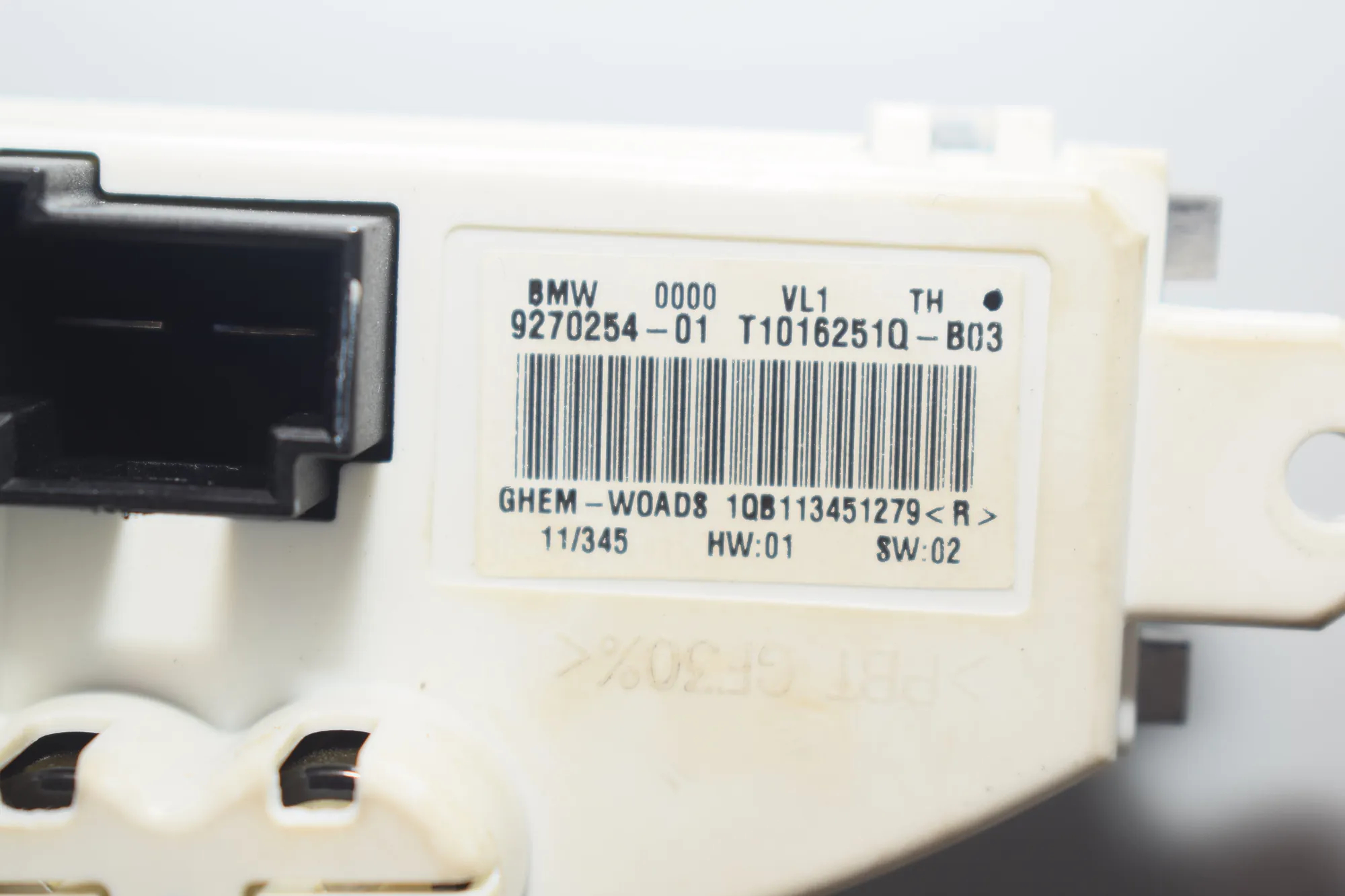 Interior Heater Resistor – OEM 9270254 · BMW 3 (F30, F80) 328 i 2012 – 4