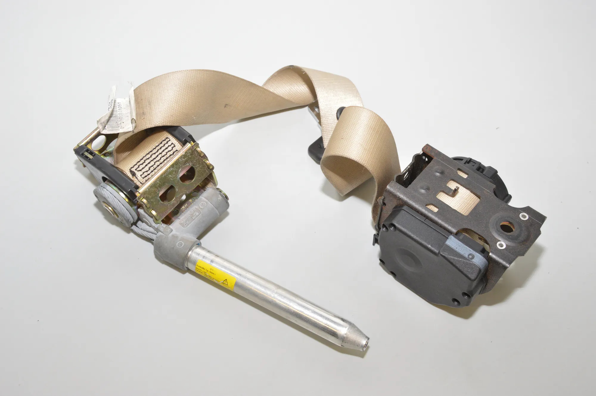 Rear Right Seatbelt – OEM 7153328 · BMW 7 (E65, E66, E67) 730 Ld 2005 – 3