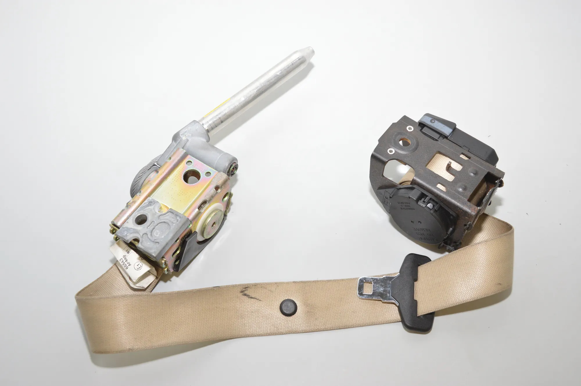 Rear Right Seatbelt – OEM 7153328 · BMW 7 (E65, E66, E67) 730 Ld 2005 – 2