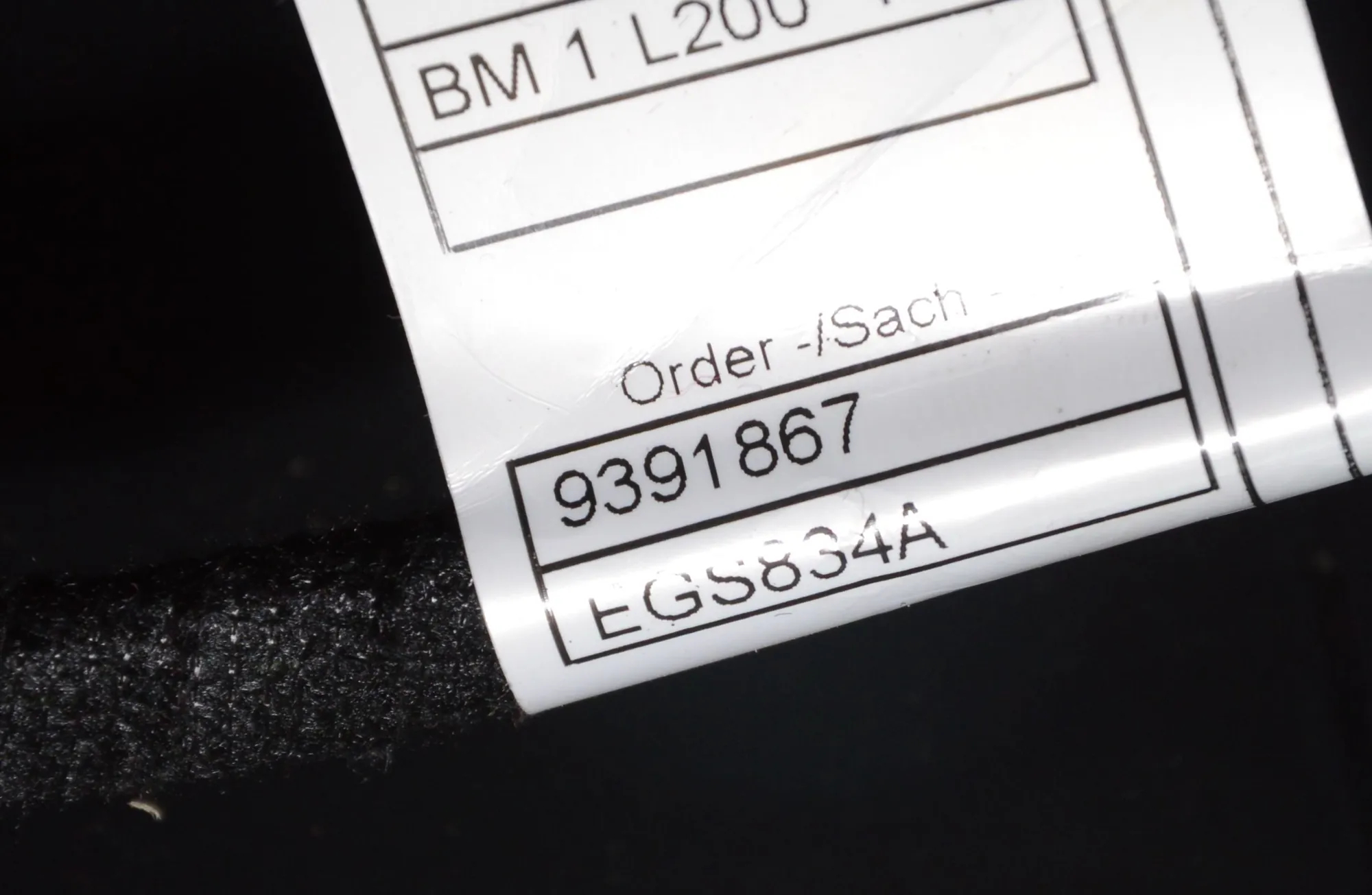 Rear Right Door – OEM 9384060 · BMW i3 (I01) Hybrid 2016 – 7