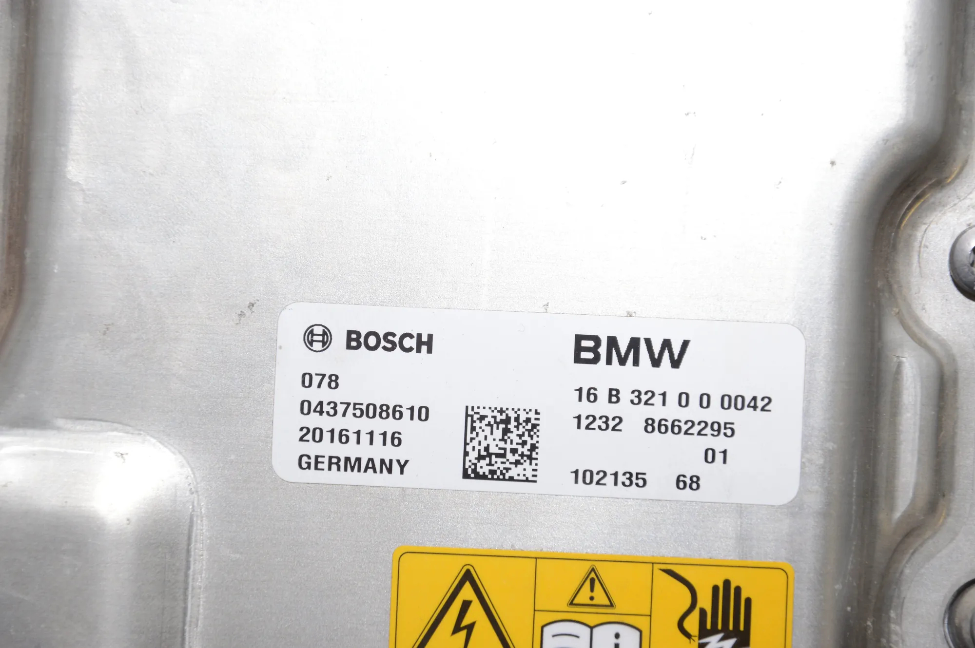 Other Control Units – OEM 8662295 · BMW i3 (I01) Hybrid 2016 – 7