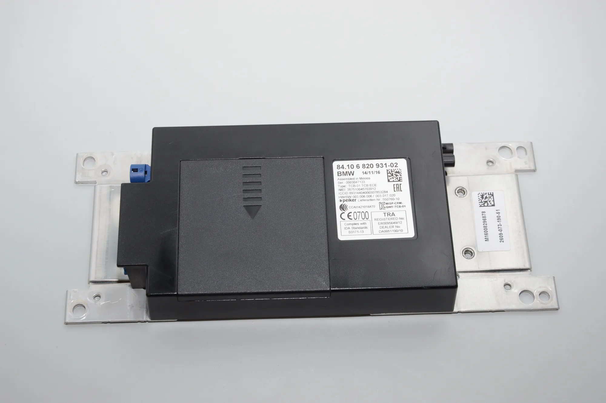 Bluetooth Control Unit – OEM 6820931 · BMW i3 (I01) Hybrid 2016