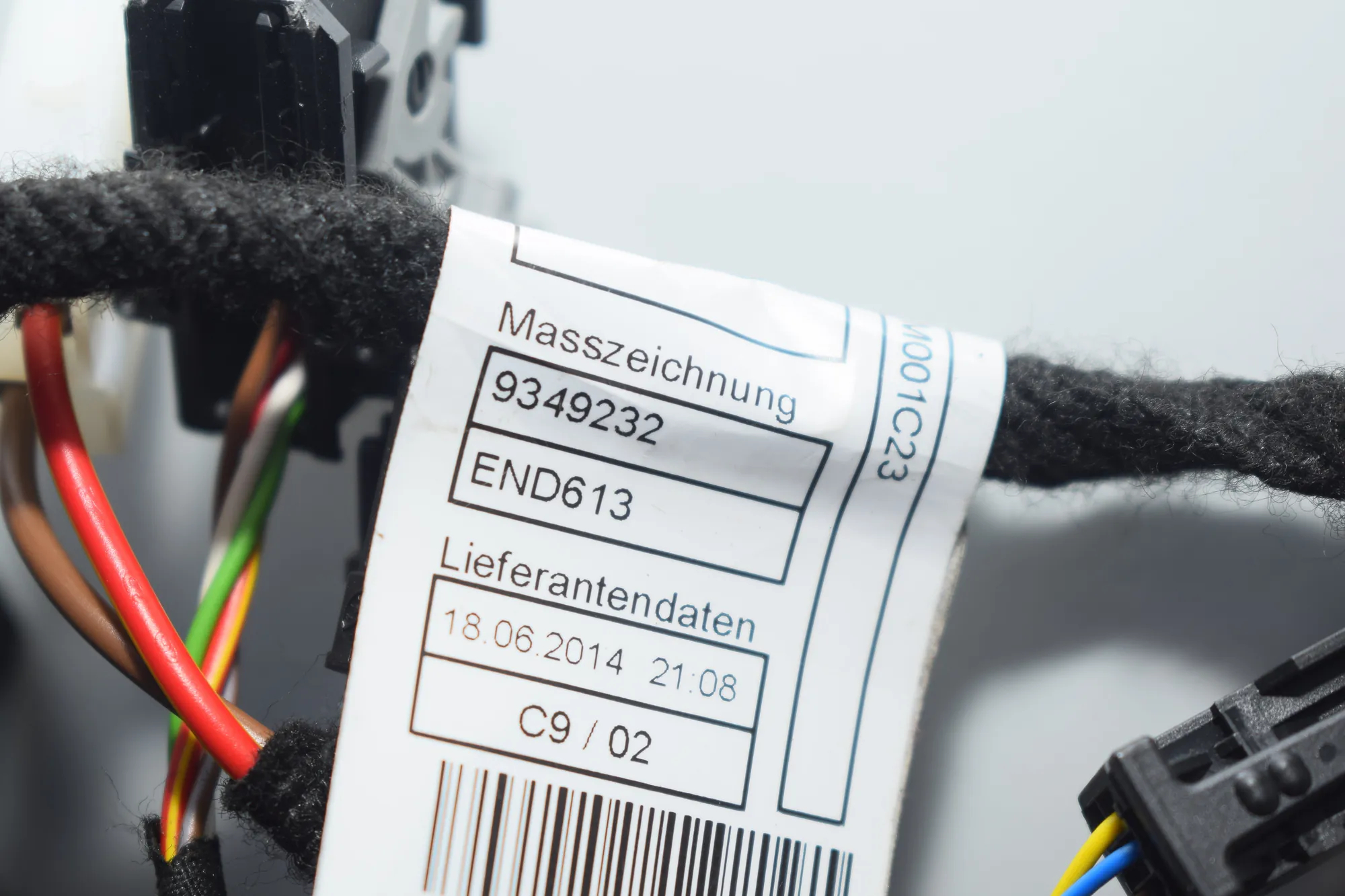 Cable Harness – OEM 9349232 · BMW i3 (I01) Hybrid 2014 – 4