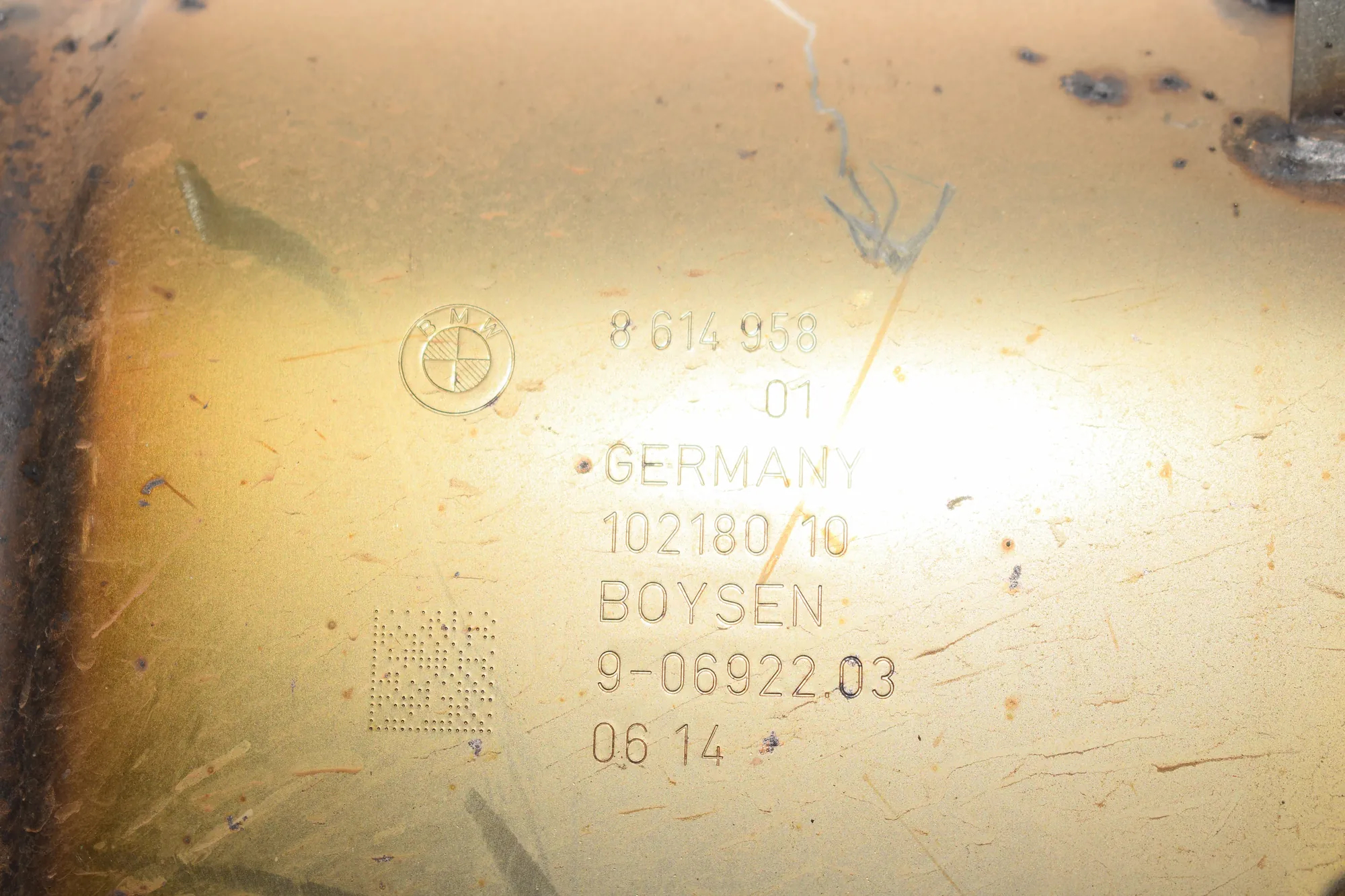 Exhaust – OEM 8614958 · BMW i3 (I01) Hybrid 2014 – 4