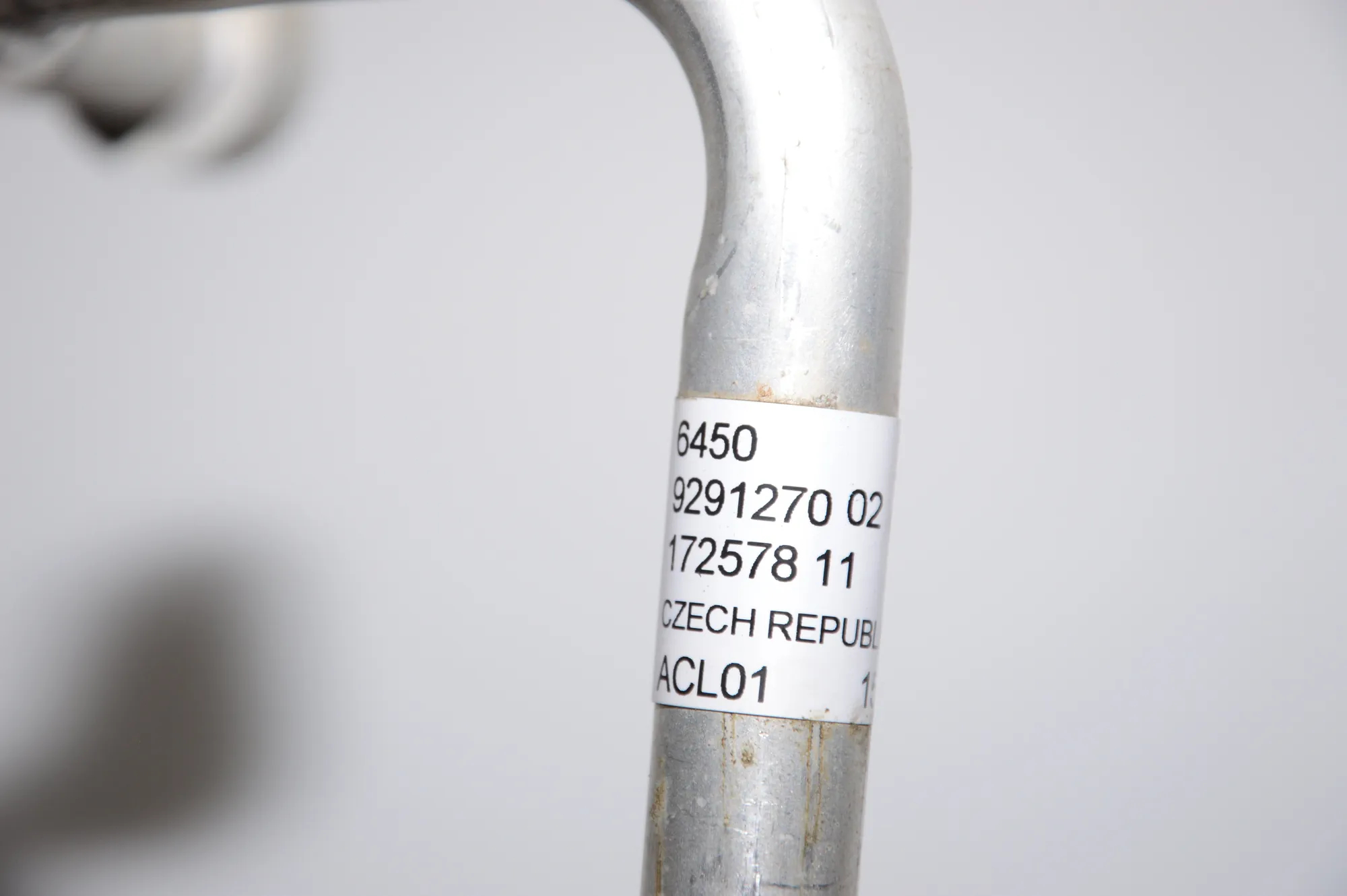 A/C Air Con Hose Pipe – OEM 9291270 · BMW i3 (I01) Hybrid 2016 – 4