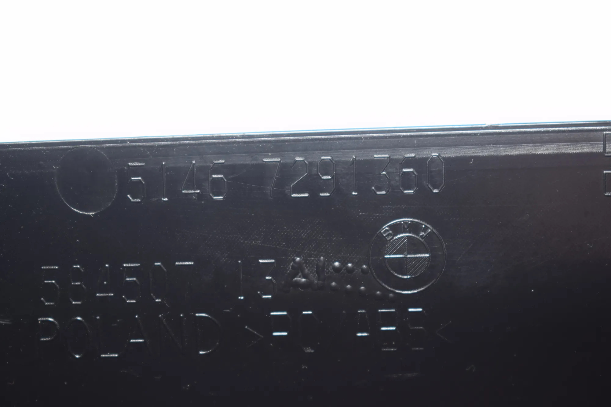 Other Interior Parts – OEM 7291360 · BMW i3 (I01) Hybrid 2014 – 3