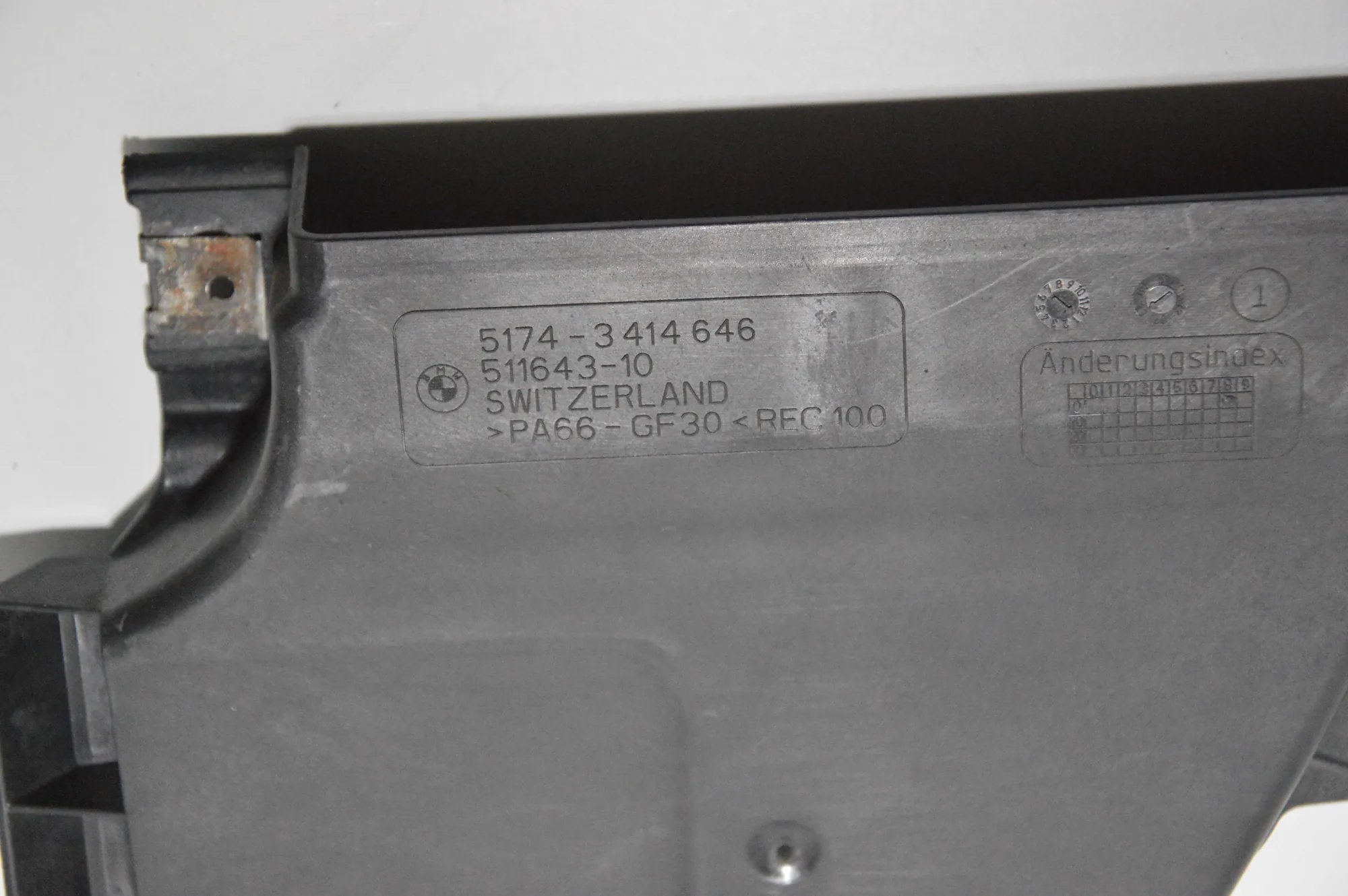 Other Underbody Cover – OEM 3414646 · BMW X3 (E83) xDrive 20 d 2008 – 5