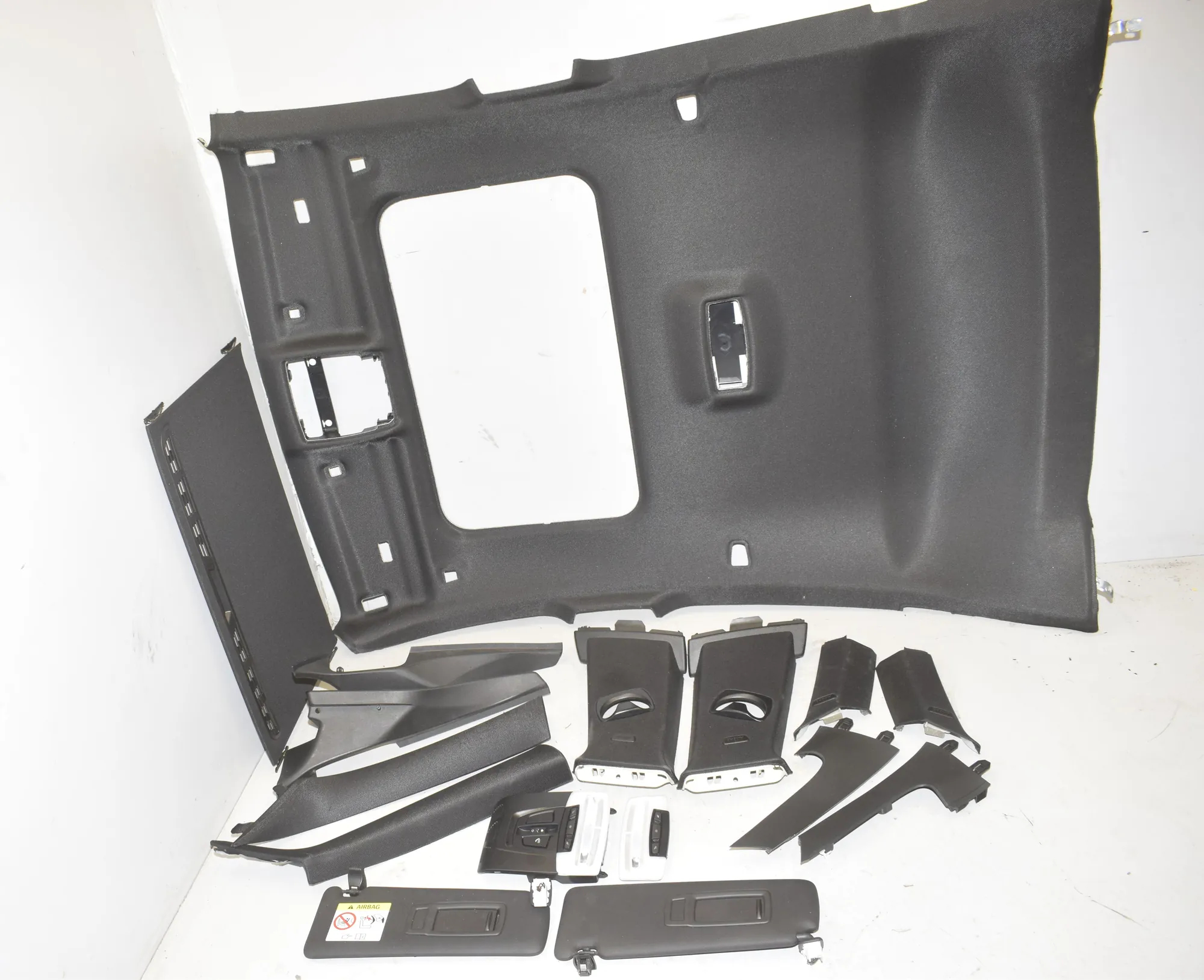 Black Roof Headliner Set – OEM 8059309 · BMW 4 Gran Coupe (F36) 430 d 2016 – 2