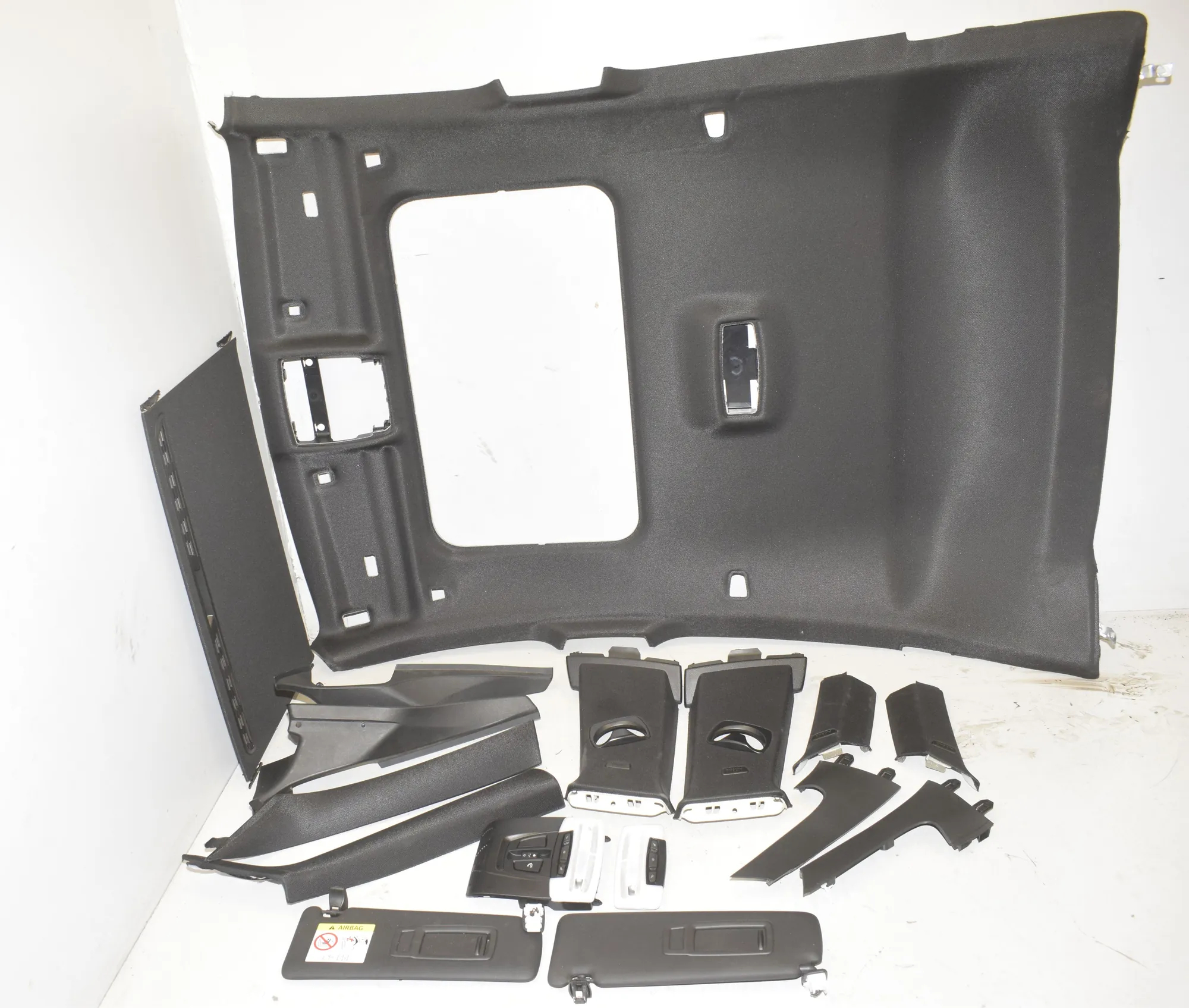 Black Roof Headliner Set – OEM 8059309 · BMW 4 Gran Coupe (F36) 430 d 2016