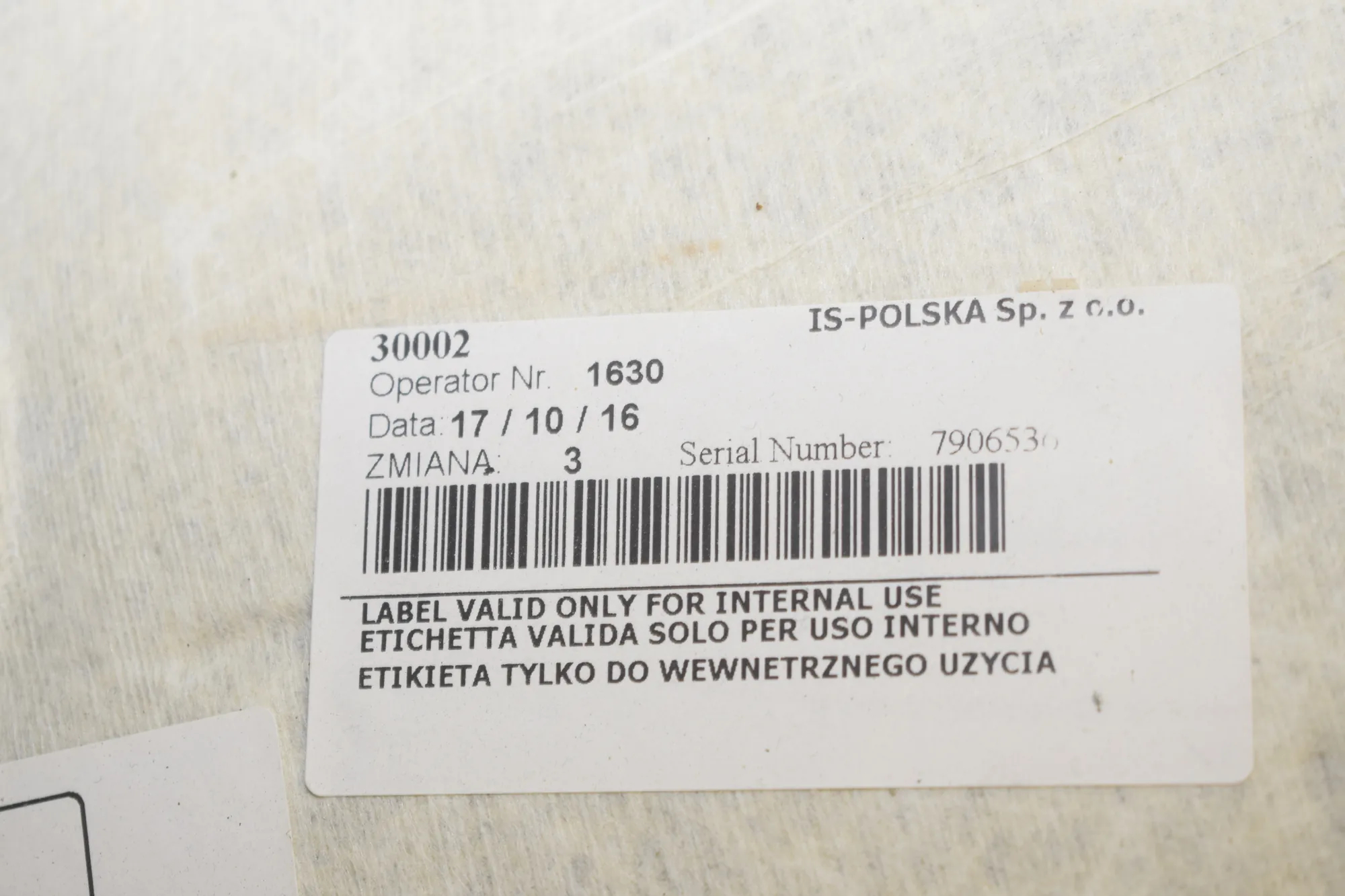 Black Roof Headliner Set – OEM 8059309 · BMW 4 Gran Coupe (F36) 430 d 2016 – 12