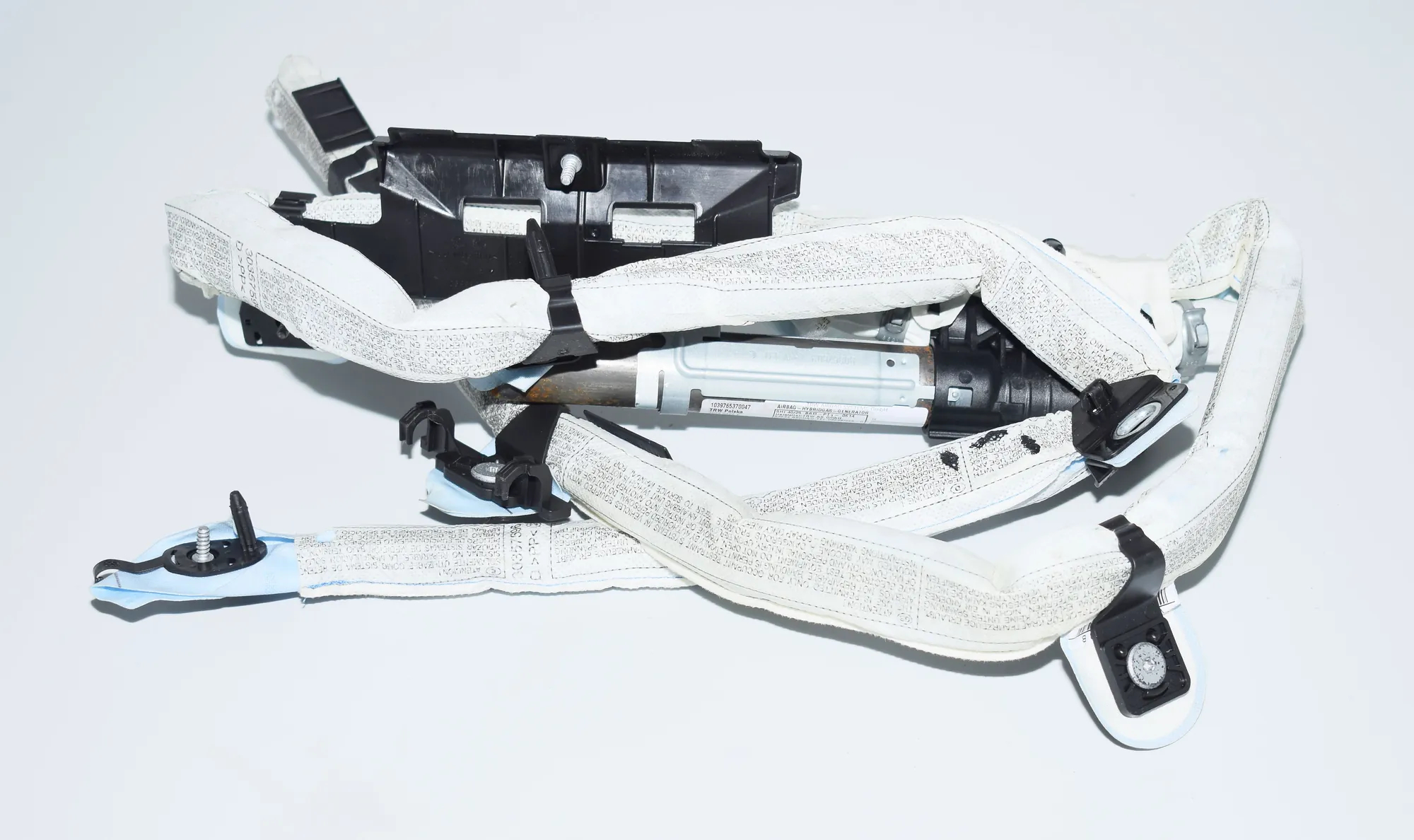 Right Side Roof Safety Curtain SRS – OEM 6966646 · BMW 3 (E90) 316 d 2009 – 2