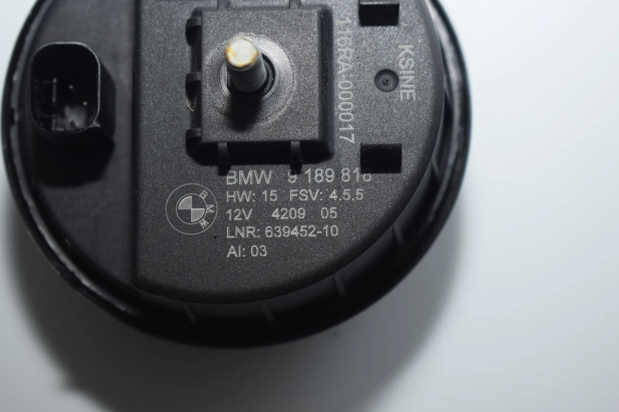 Alarm Siren – OEM 9189818 · BMW 3 (E90) 316 d 2009 – 4