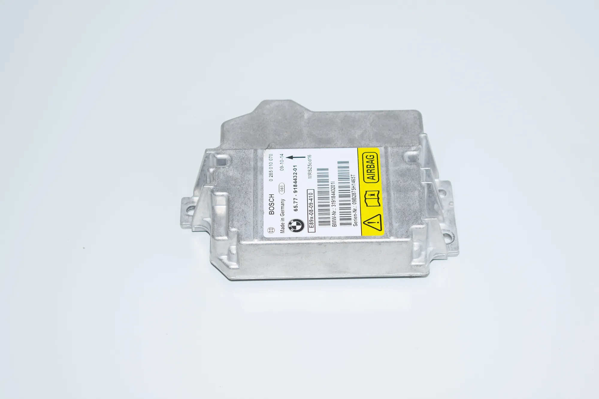 SRS Control Unit – OEM 9184432 · BMW 3 (E90) 316 d 2009