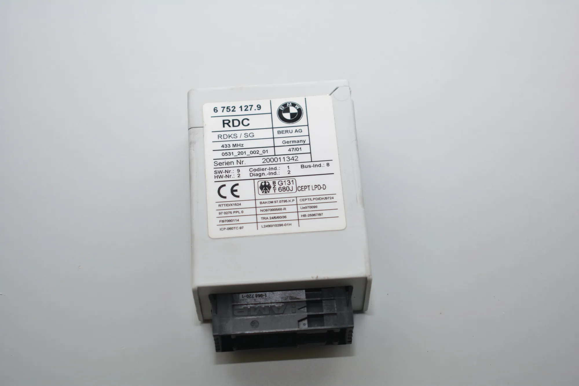 Other Control Units – OEM 6752127 · BMW X5 (E53) 4.6 is 2002