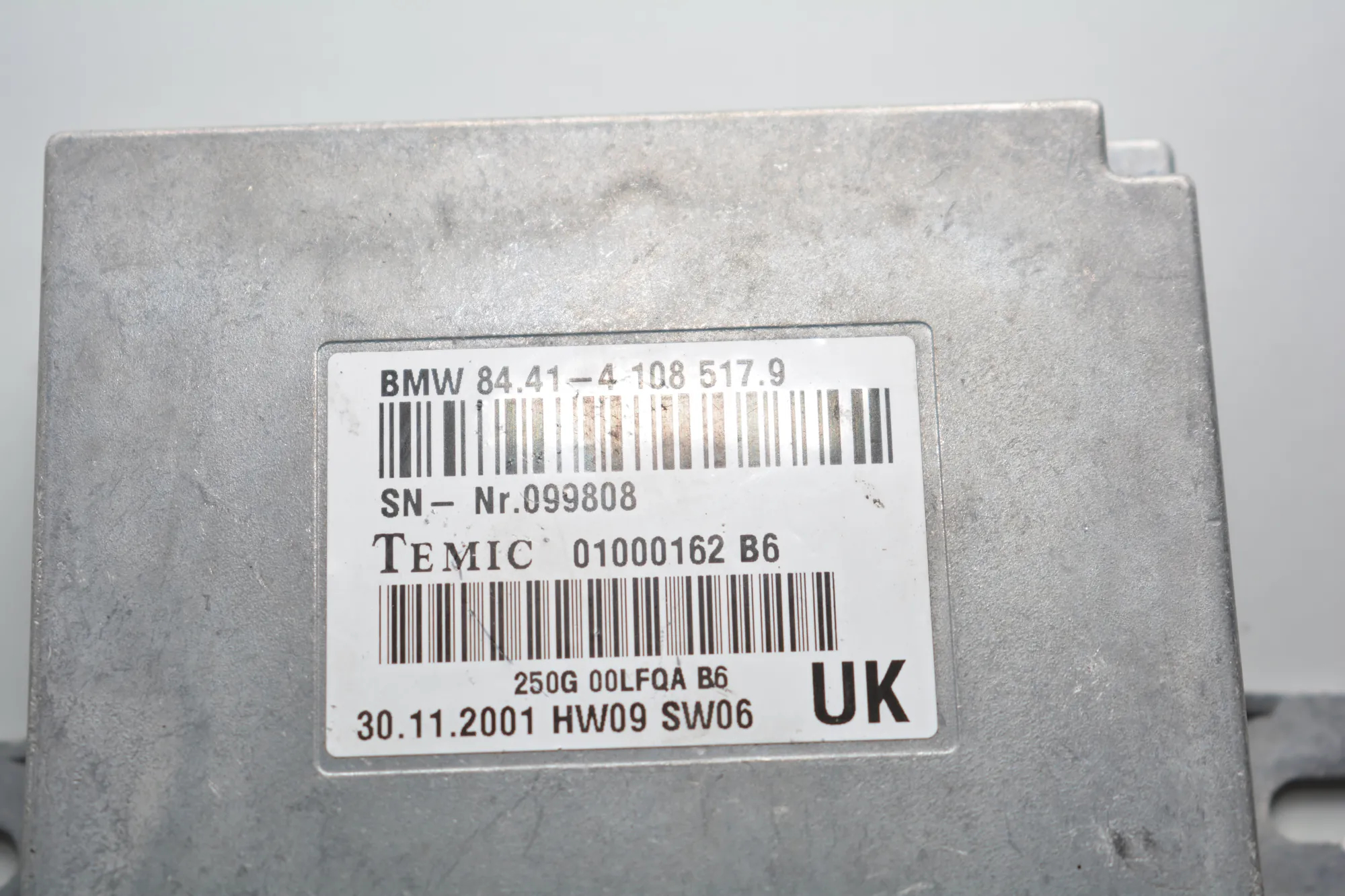 Other Control Units – OEM 4108517 · BMW X5 (E53) 4.6 is 2002 – 4