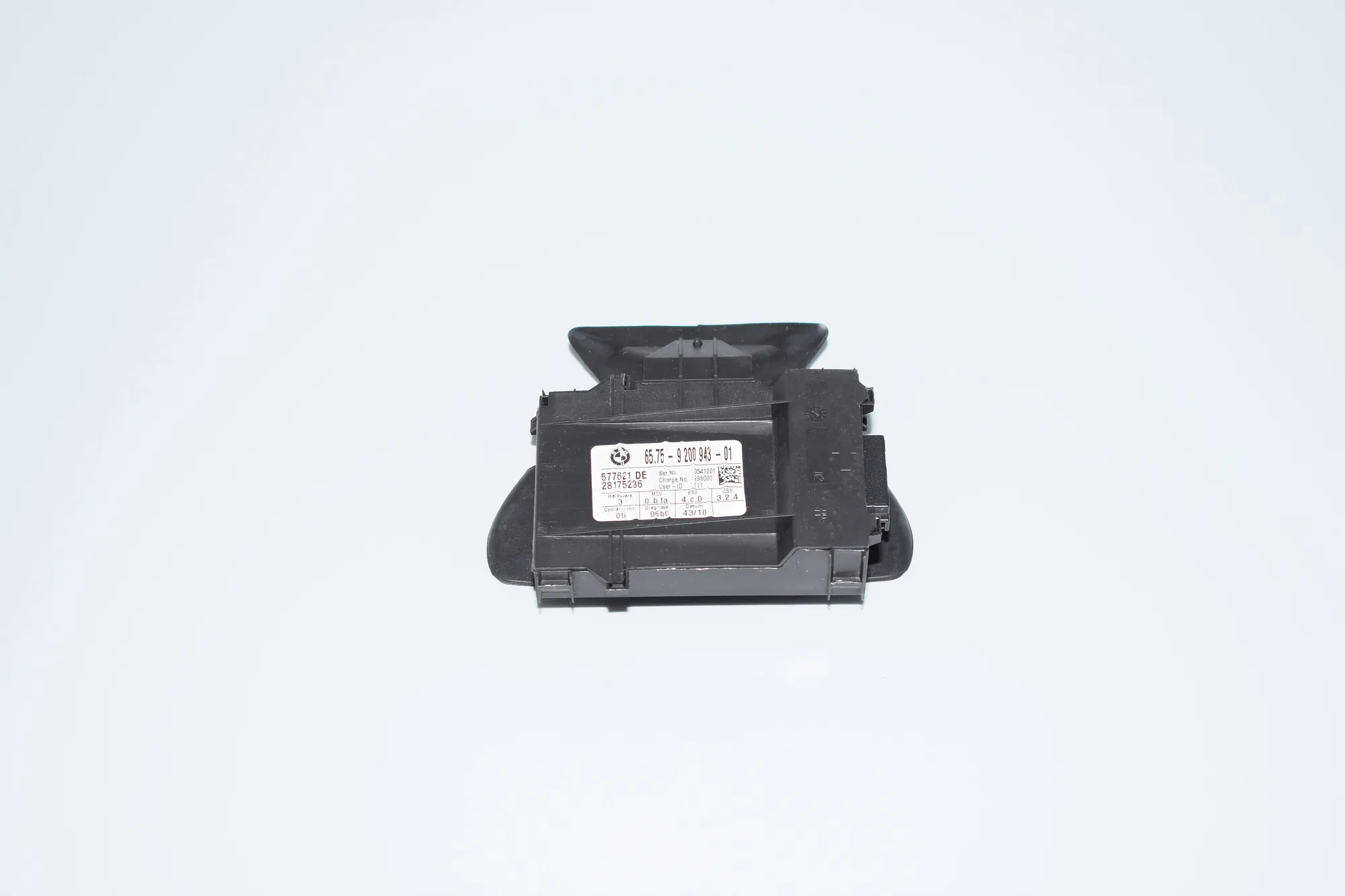 Other Control Units – OEM 9200943 · BMW 3 (E90) 318 d 2010