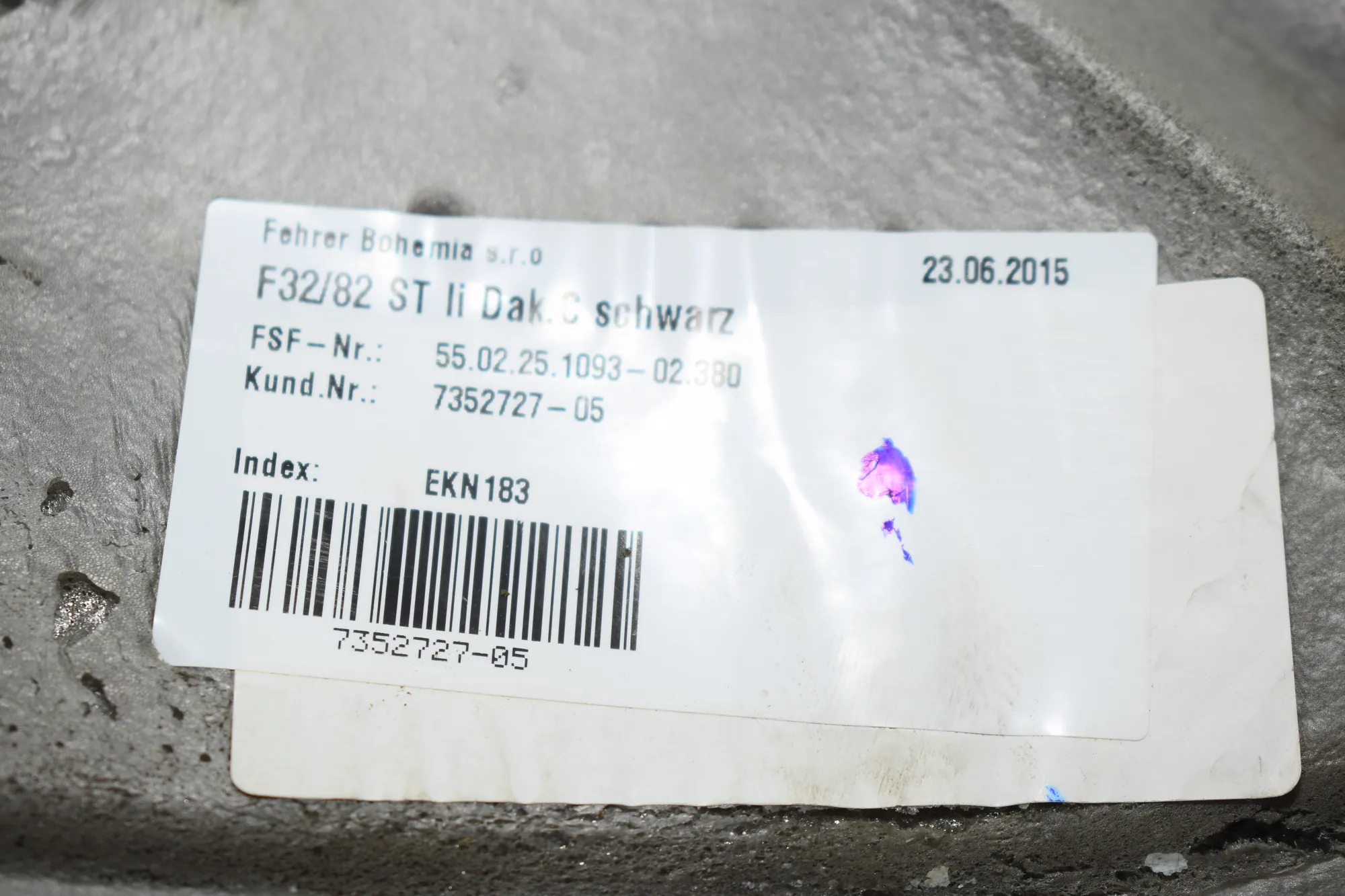 Other Interior Parts – OEM 7352727 · BMW 4 Coupe (F32, F82) 428 i xDrive 2015 – 4
